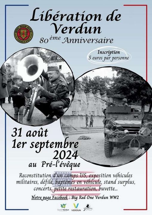 Verdun célèbre le 80e anniversaire de sa libération avec un programme riche en événements
