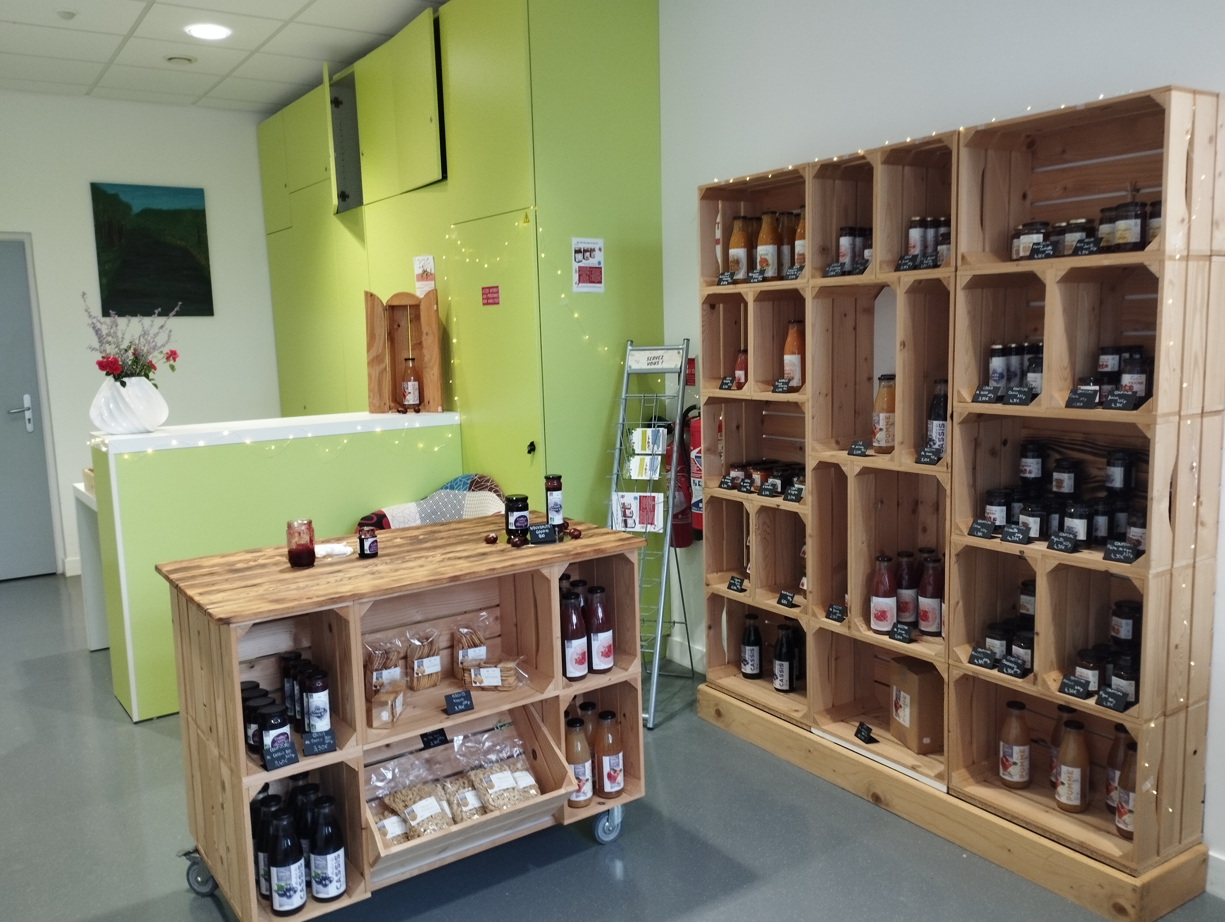 Lycée Félix Kir : un atelier pédagogique et maintenant une boutique 