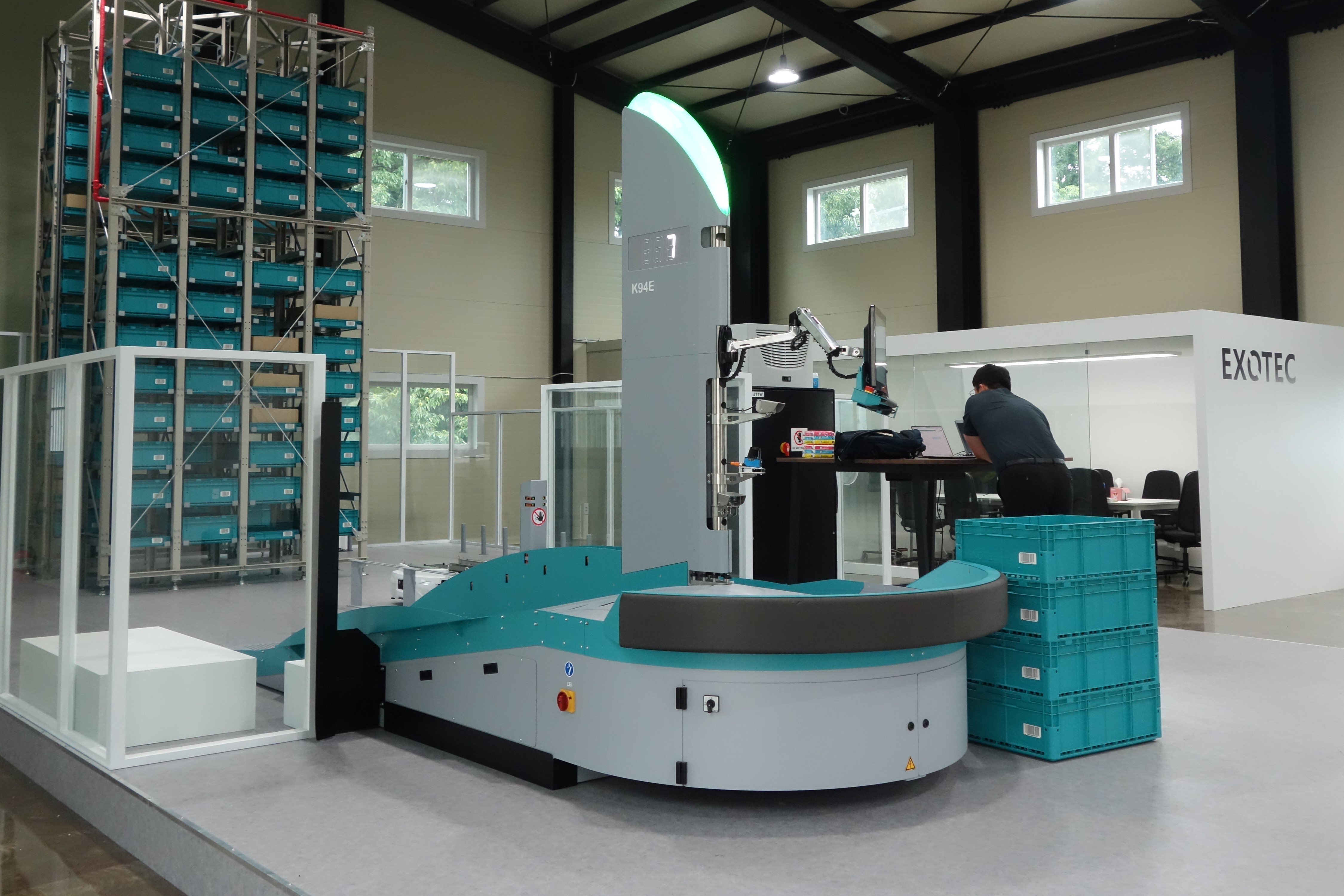 La filiale coréenne d'Exotec inaugure son démo center à Séoul