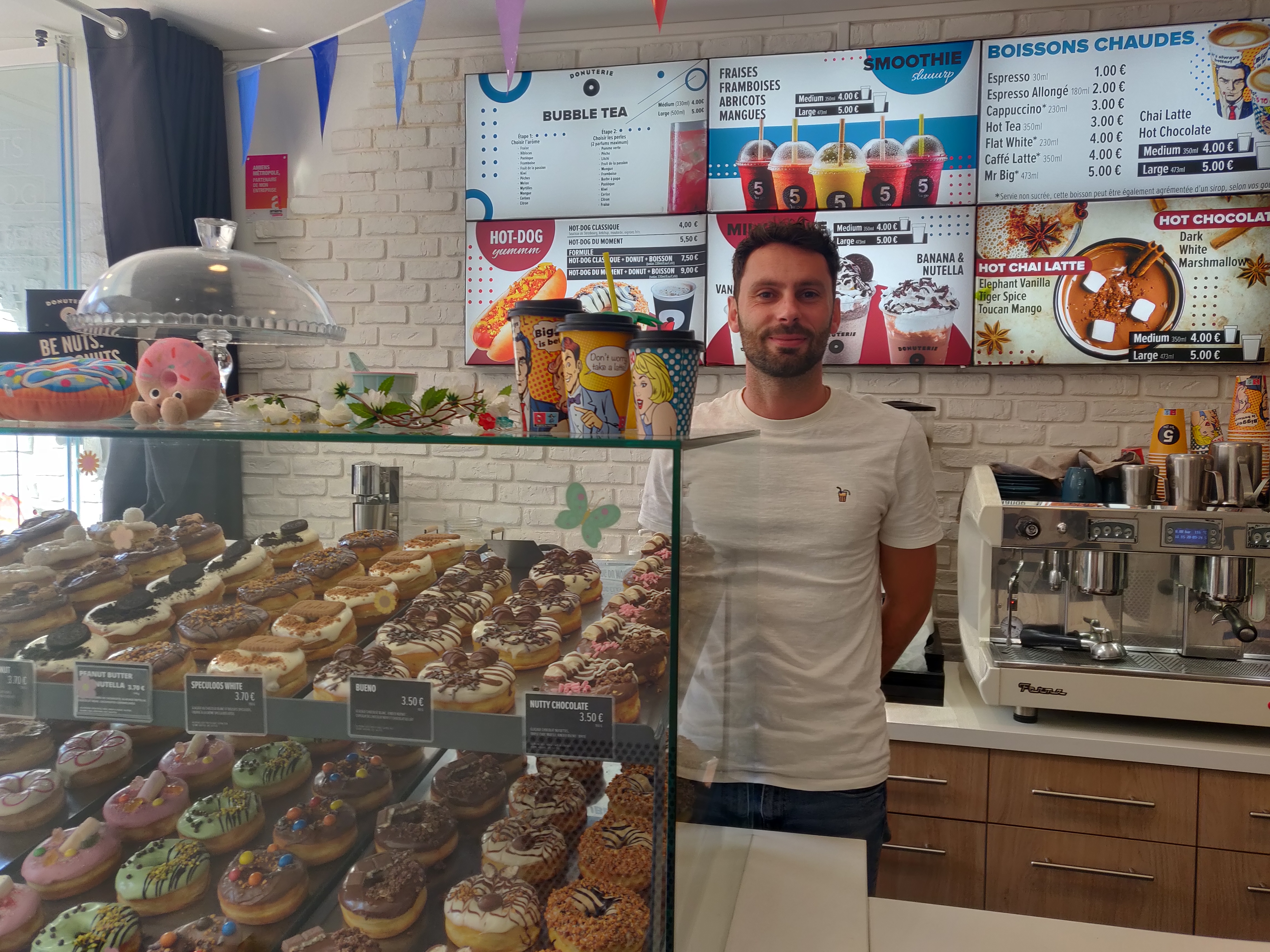 Après Amiens, la Donuterie s’installe à Glisy