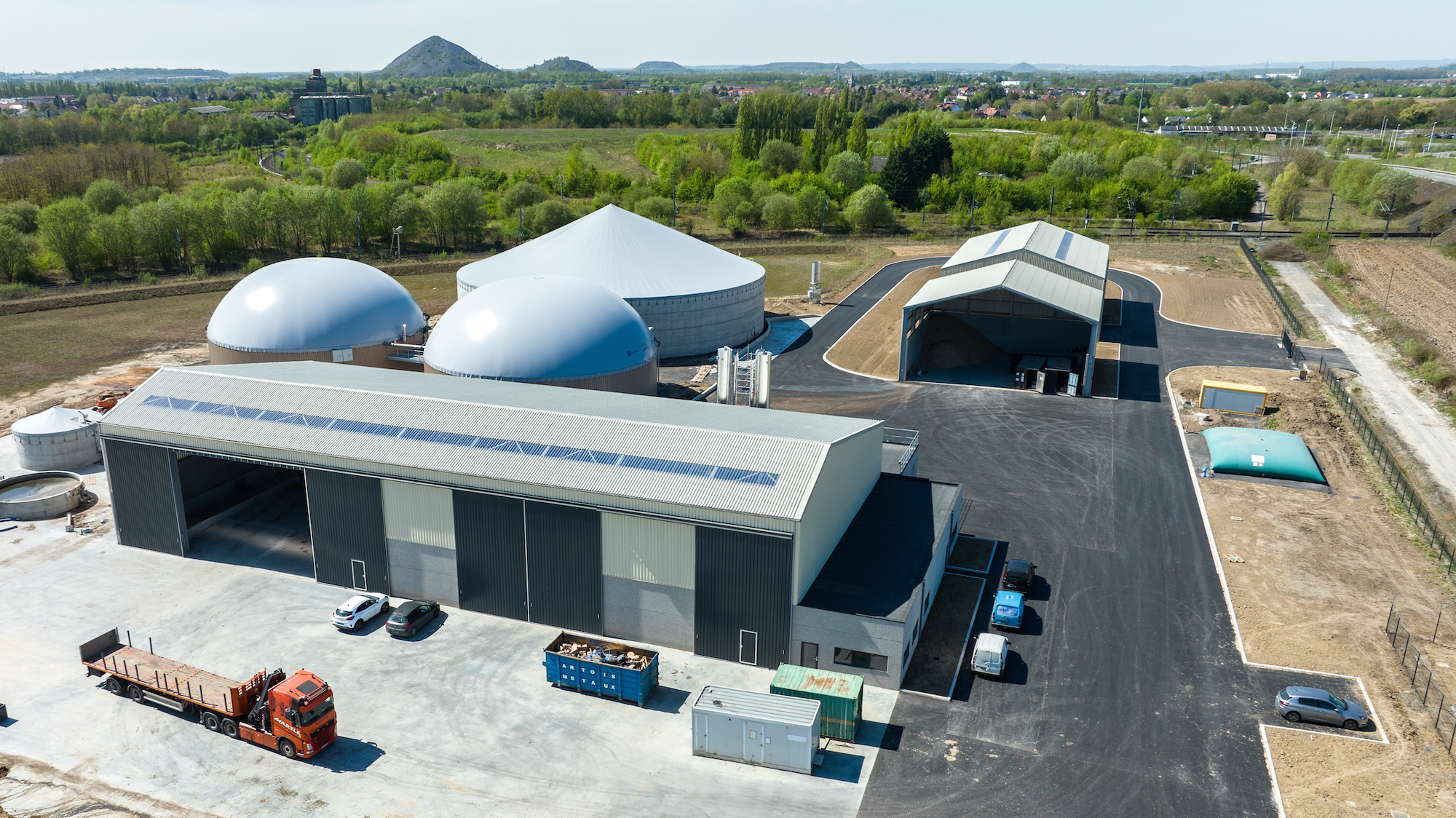 À Dourges, Agri Union Bioénergies inaugure son site de production de biométhane