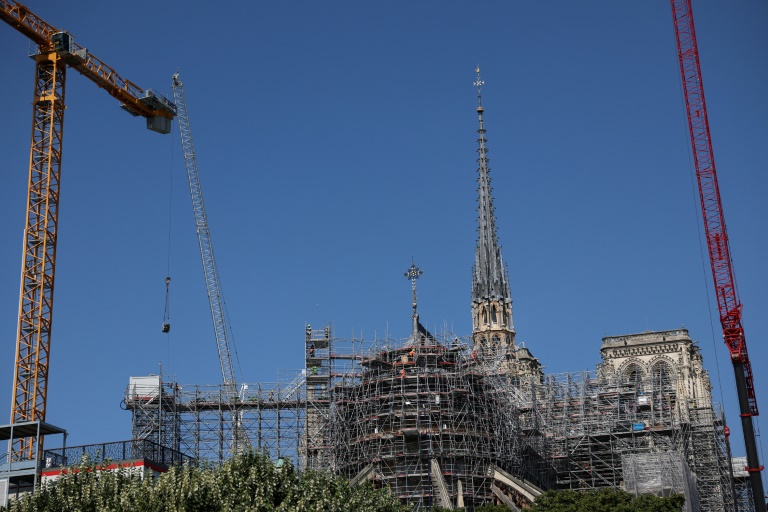 Dernière ligne droite sur le chantier Notre-Dame, à trois mois de la réouverture