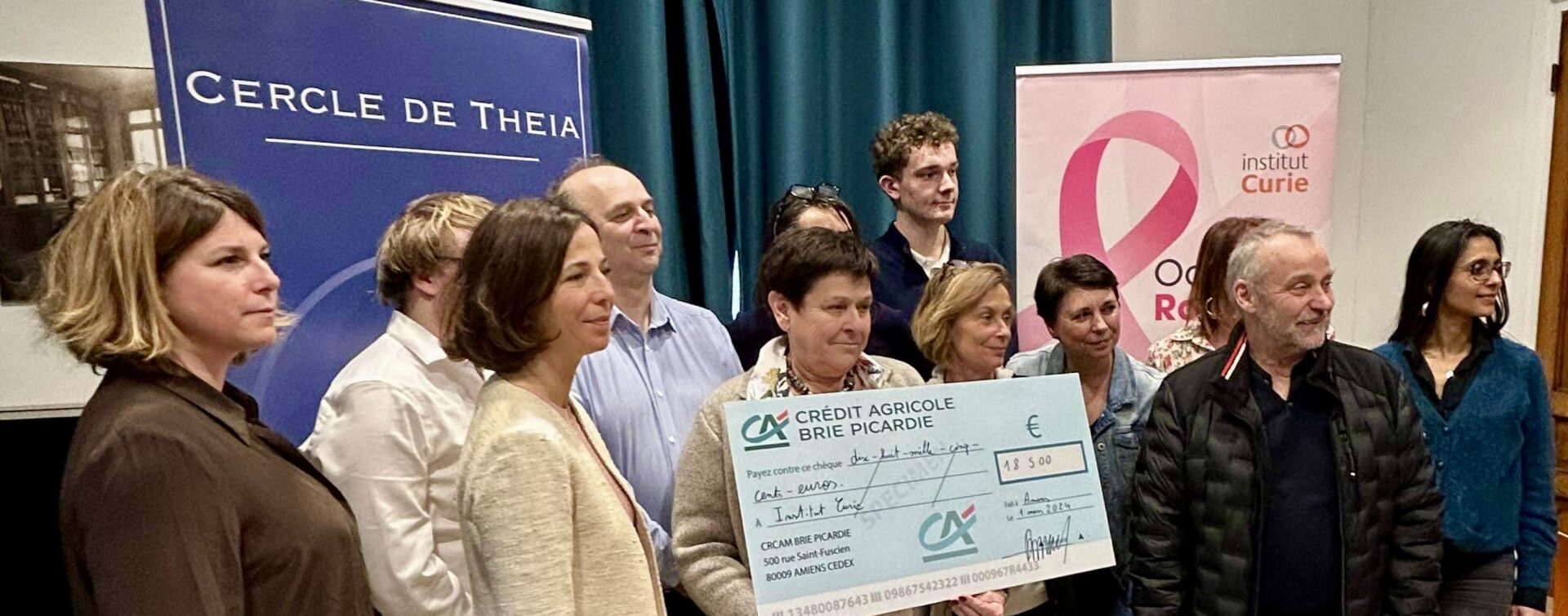 À Amiens : le Cercle de Theia se mobilise pour l'Institut Curie 