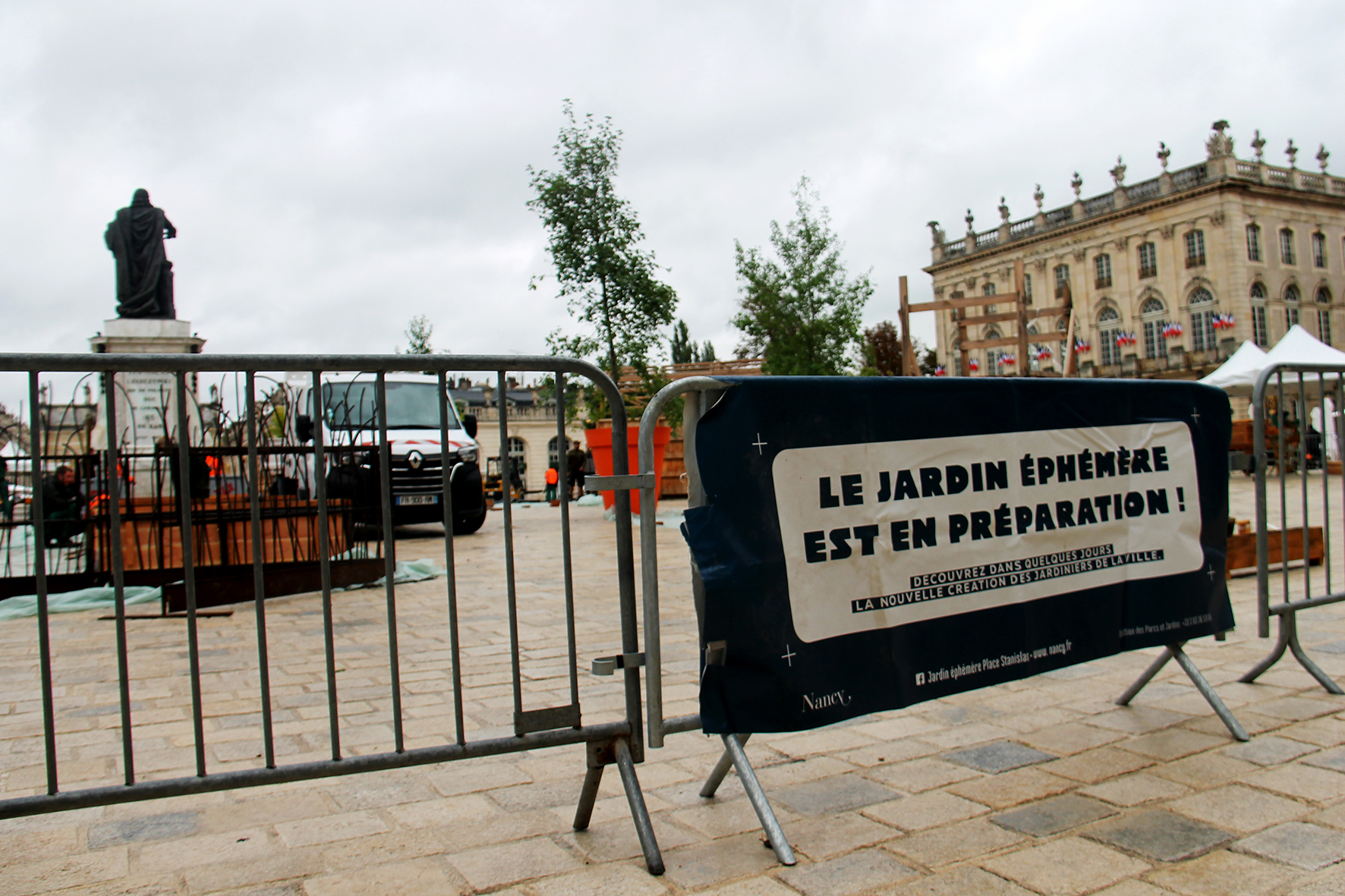 Le Jardin éphémère en approche à Nancy sous le signe de l’industrie 