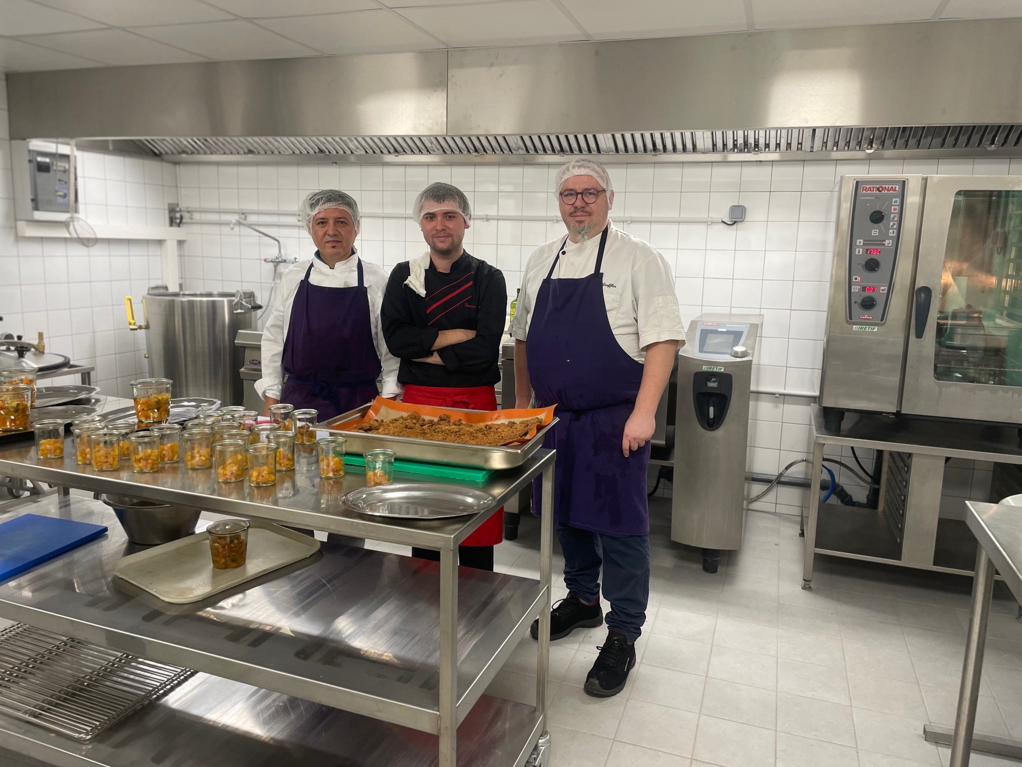 Orange offre une cuisine professionnelle à Vosges Ruralité Services