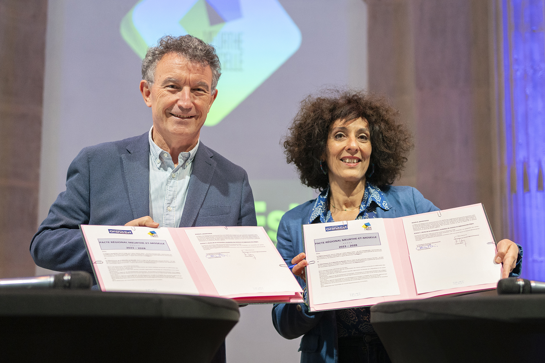 La Région avec le Conseil départemental pour le développement de la Meurthe-et-Moselle