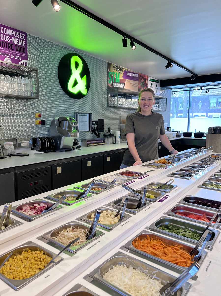 Le restaurant Salad&Co inauguré à Saint-Quentin