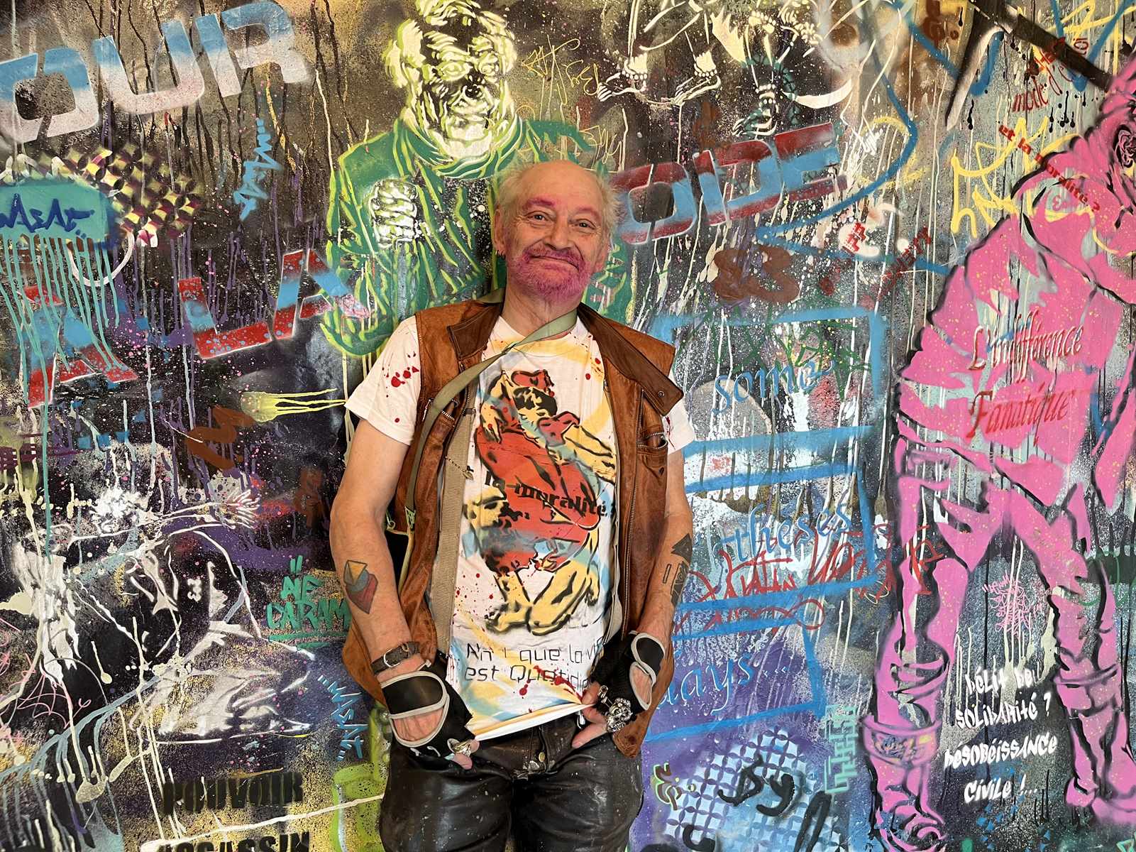 Laon : une rétrospective d'Epsylon Point, pionnier du street art