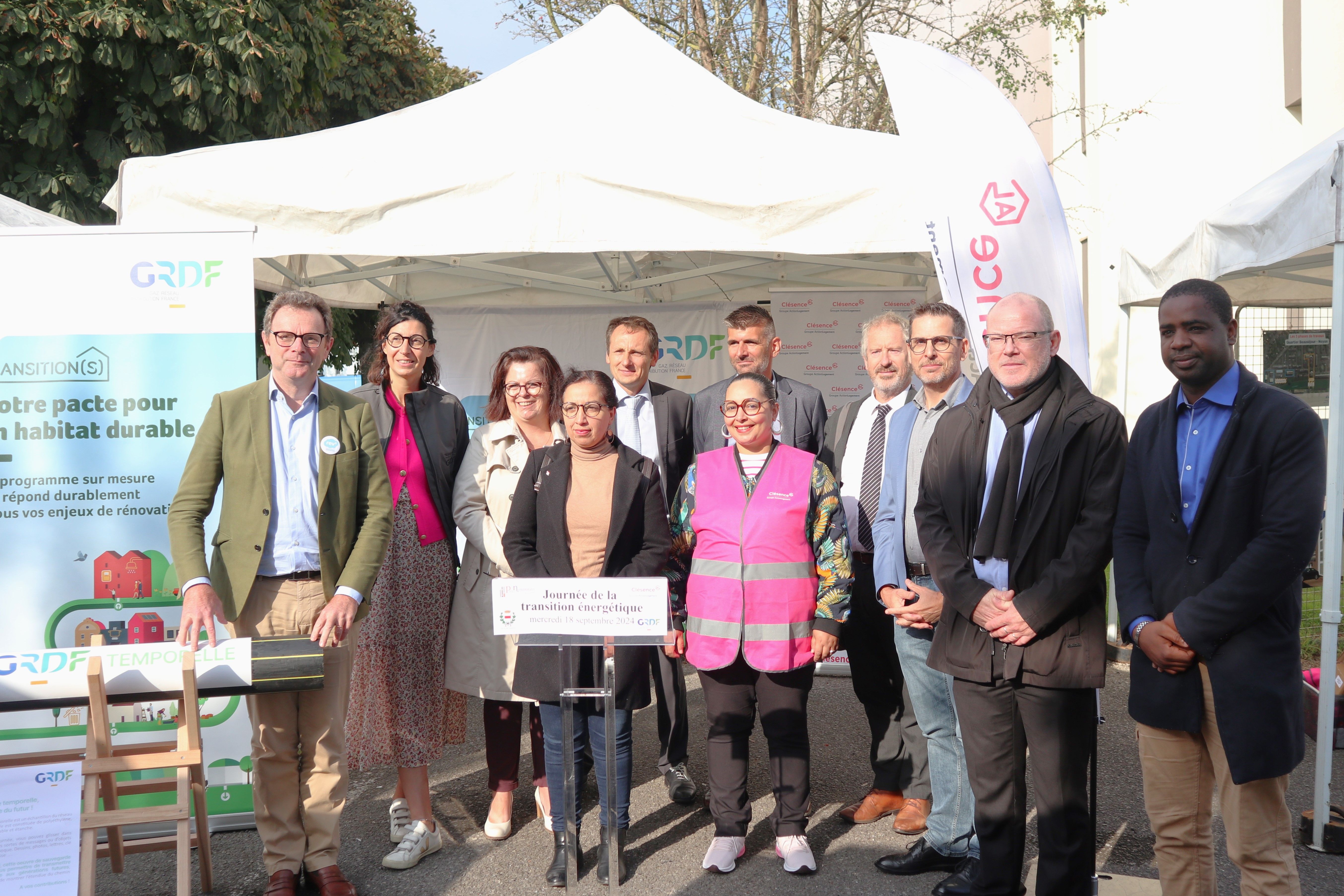 À Noyon, Clésence et GRDF en faveur de la transition écologique