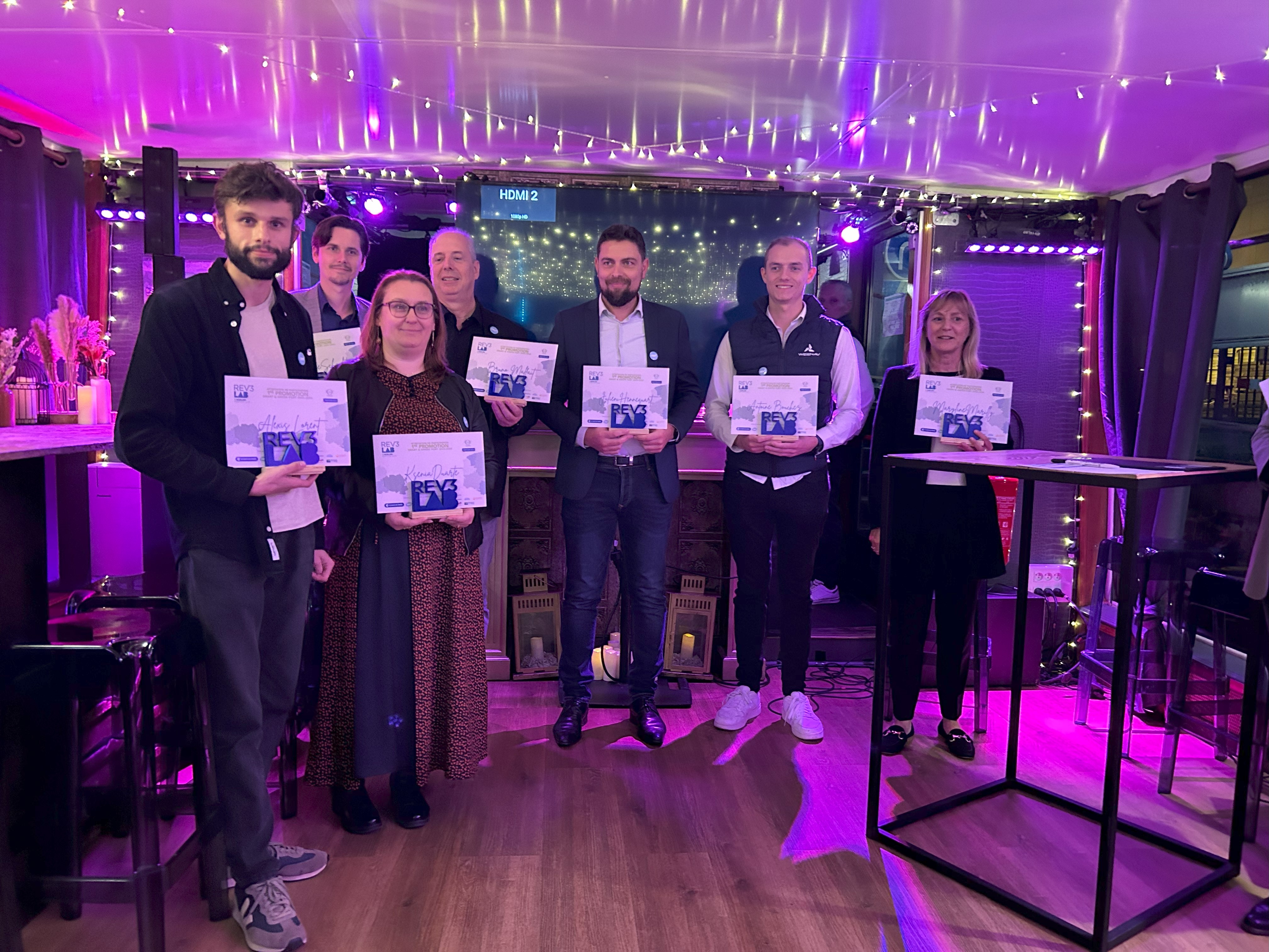 Les accélérés du REV3 Lab X Norlink Ports de Lille volent de leurs propres ailes 