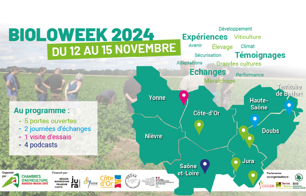 Bioloweek 2024 : la Saône-et-Loire propose des podcasts exclusifs en ligne 