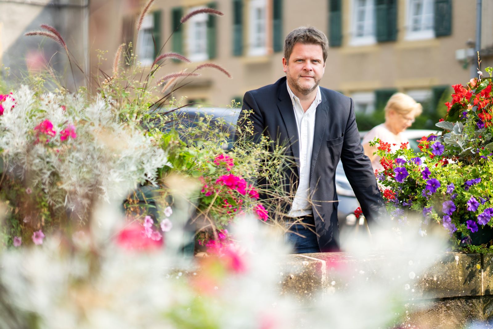 Cédric Gouth, maire de Woippy