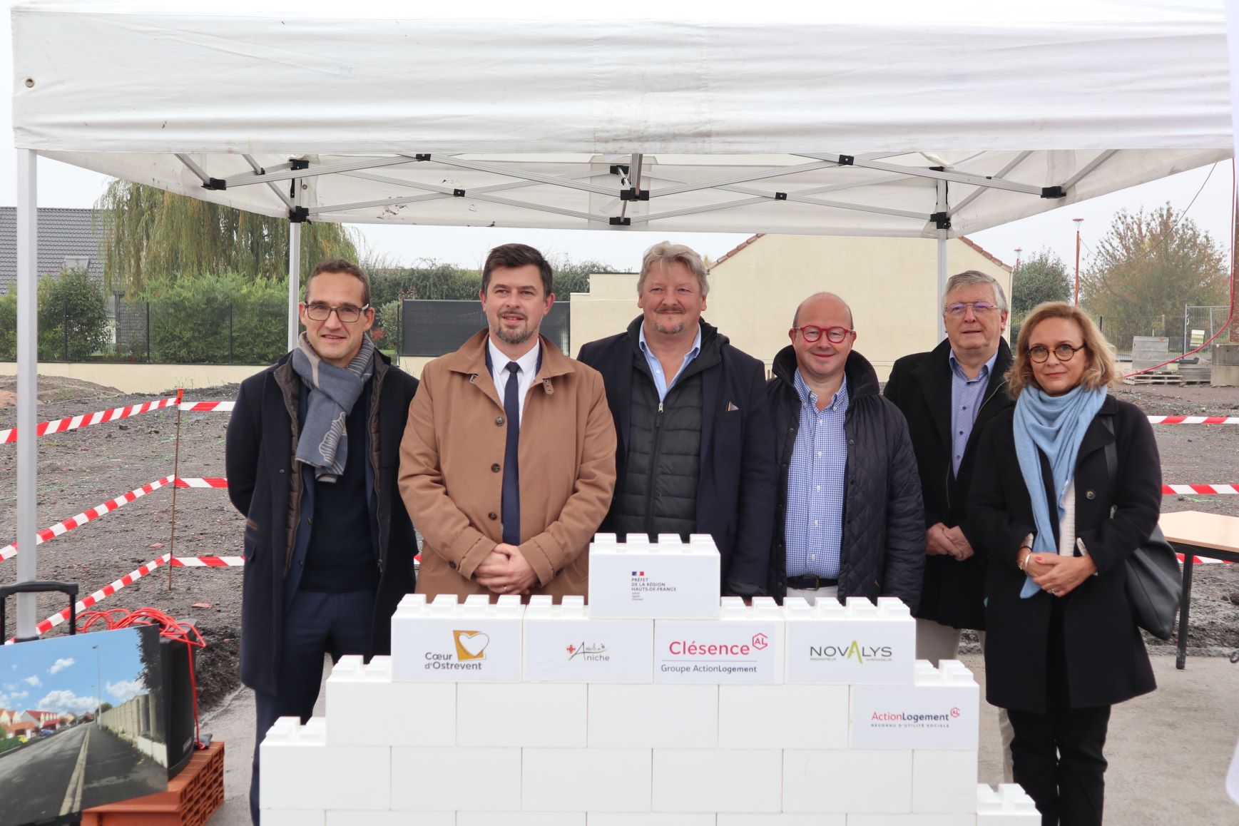 Aniche : La construction de 57 logements lancée sur une ancienne friche 