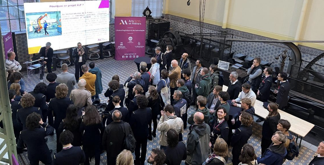 Arts et Métiers appelle les société à déployer les Evolutive Learning Factories 