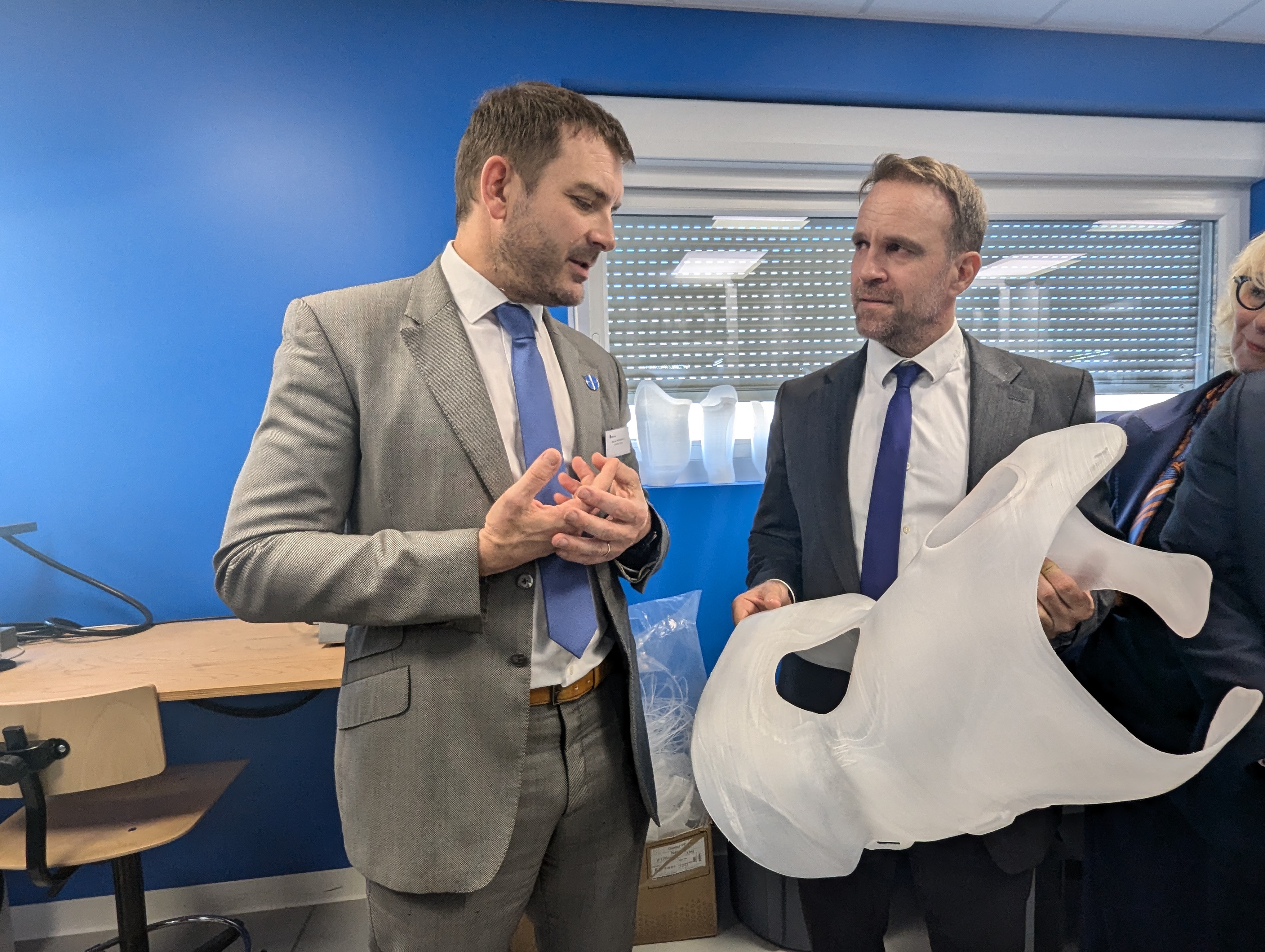 Marc Ferracci rencontre l’industrie de la santé en Côte-d’Or