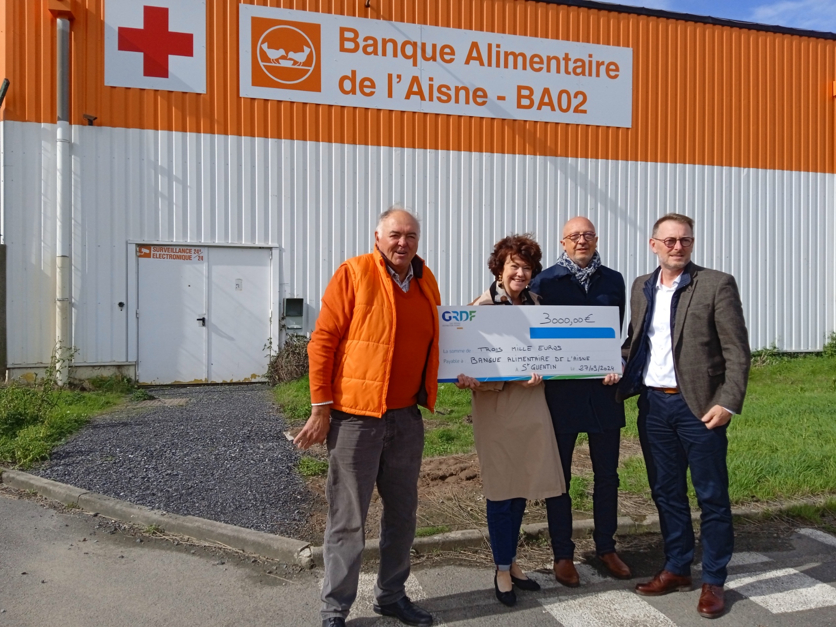 Banque alimentaire de l’Aisne : l'atelier cuisine soutenu par GRDF