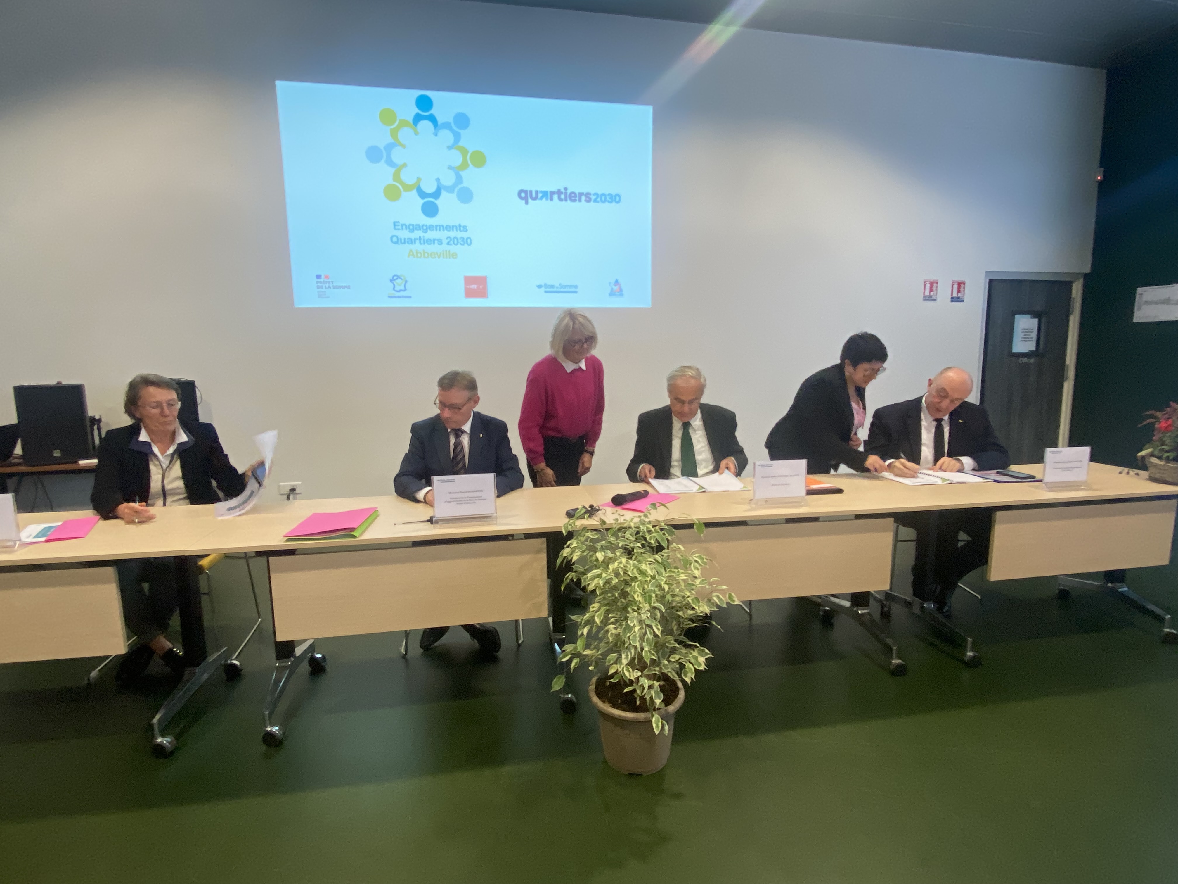 Abbeville : le contrat de ville 2024-2030 signé