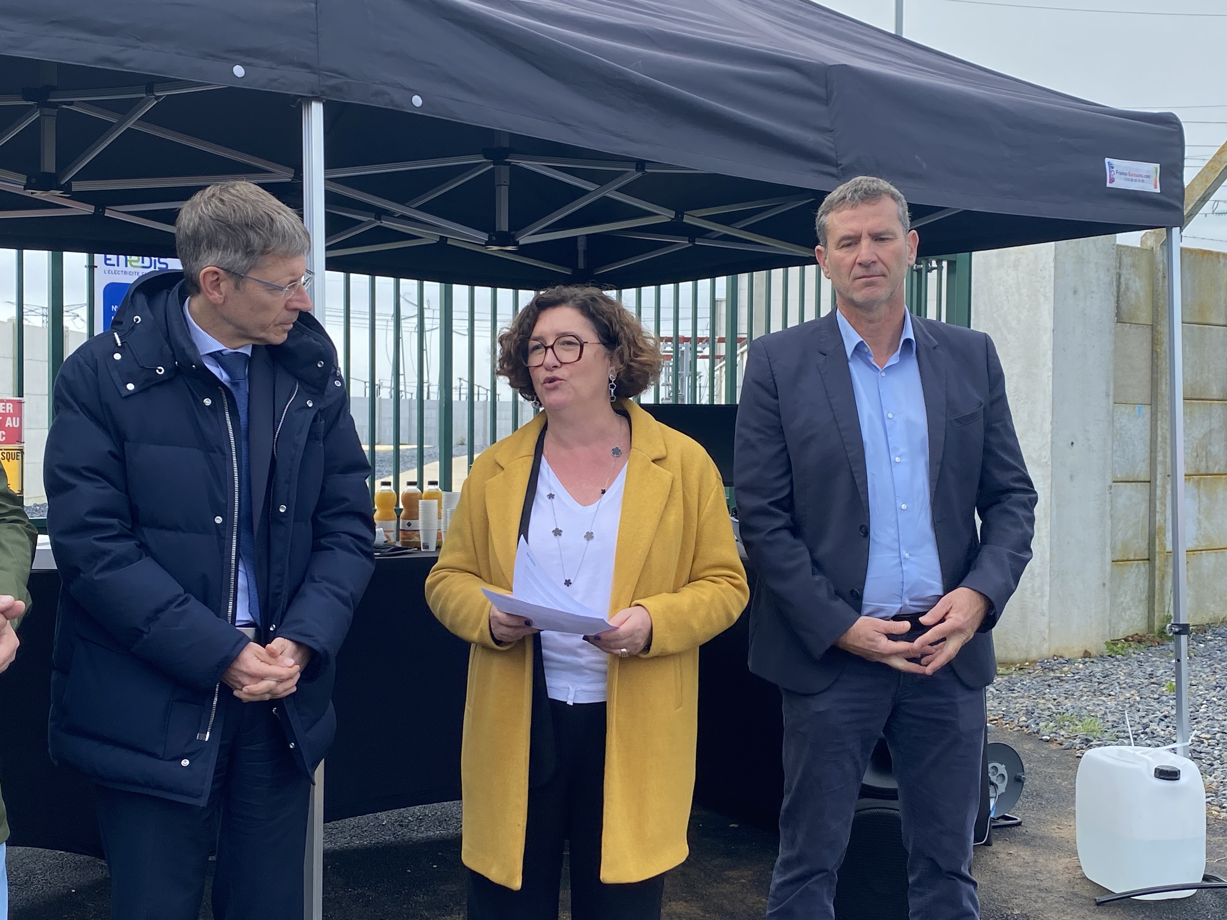 Enedis inaugure son premier poste source express