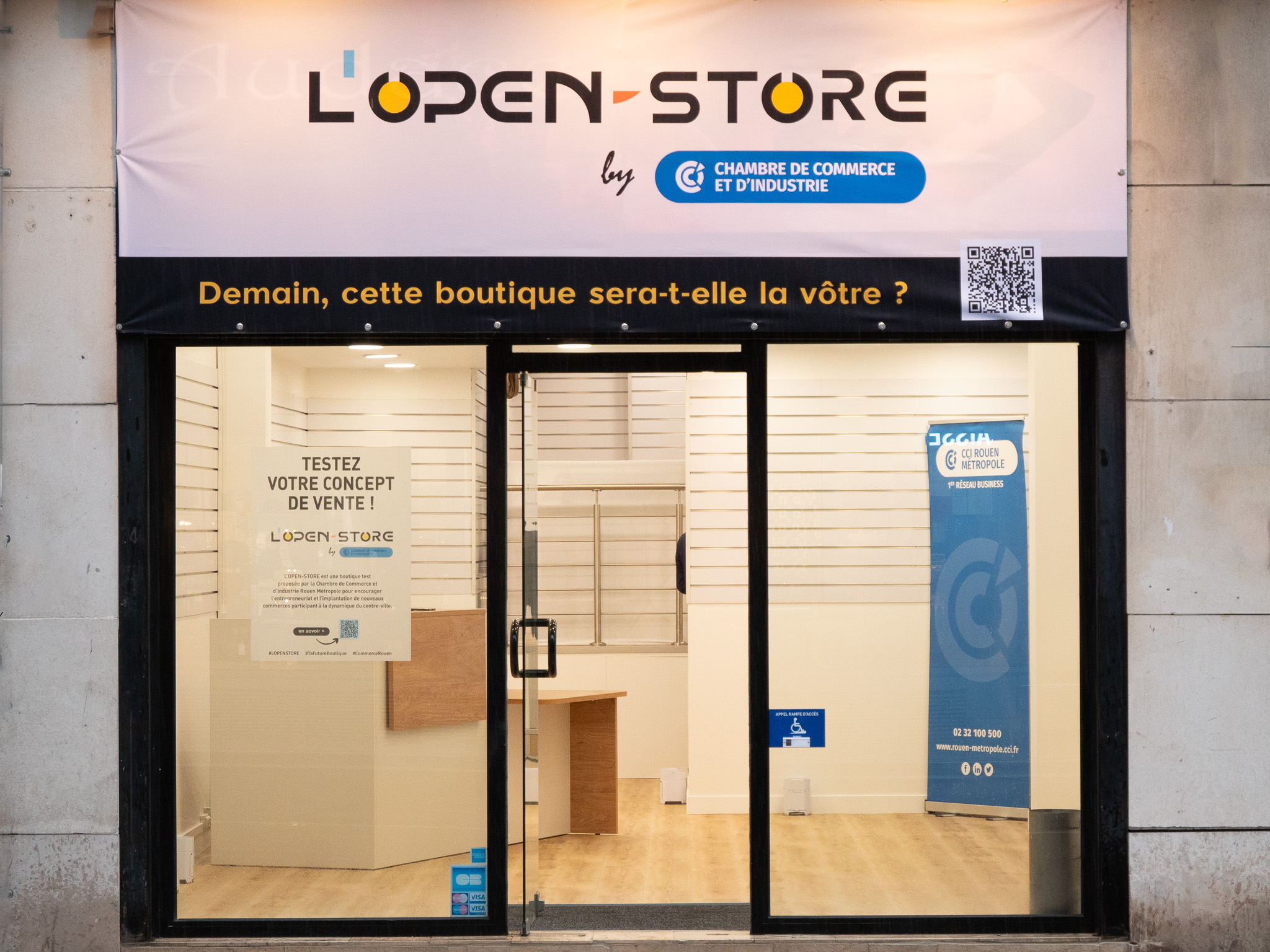 Open-Store : un appel à candidatures pour booster l’offre commerciale à Rouen