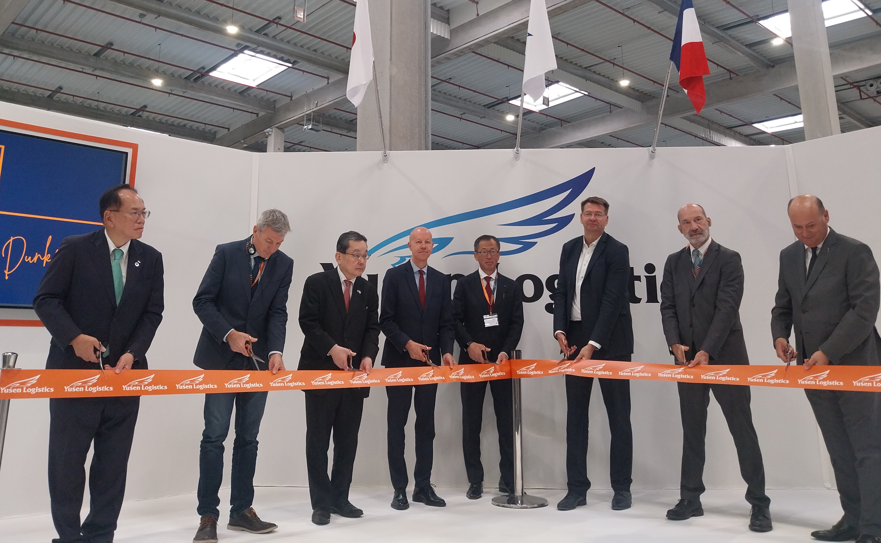 Le Japonais Yusen Logistics inaugure un entrepôt de 22 000 m2 au port de Dunkerque