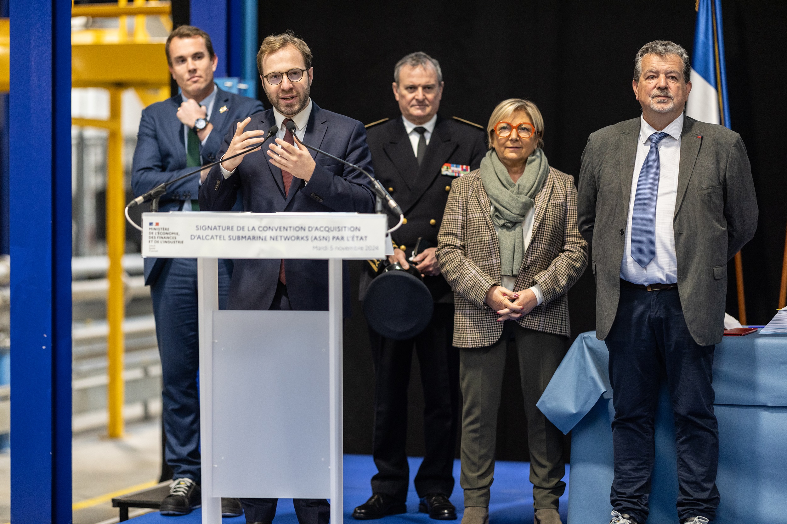 L'Etat acquiert 80% du capital d'Alcatel Submarine Networks pour renforcer sa souveraineté numérique