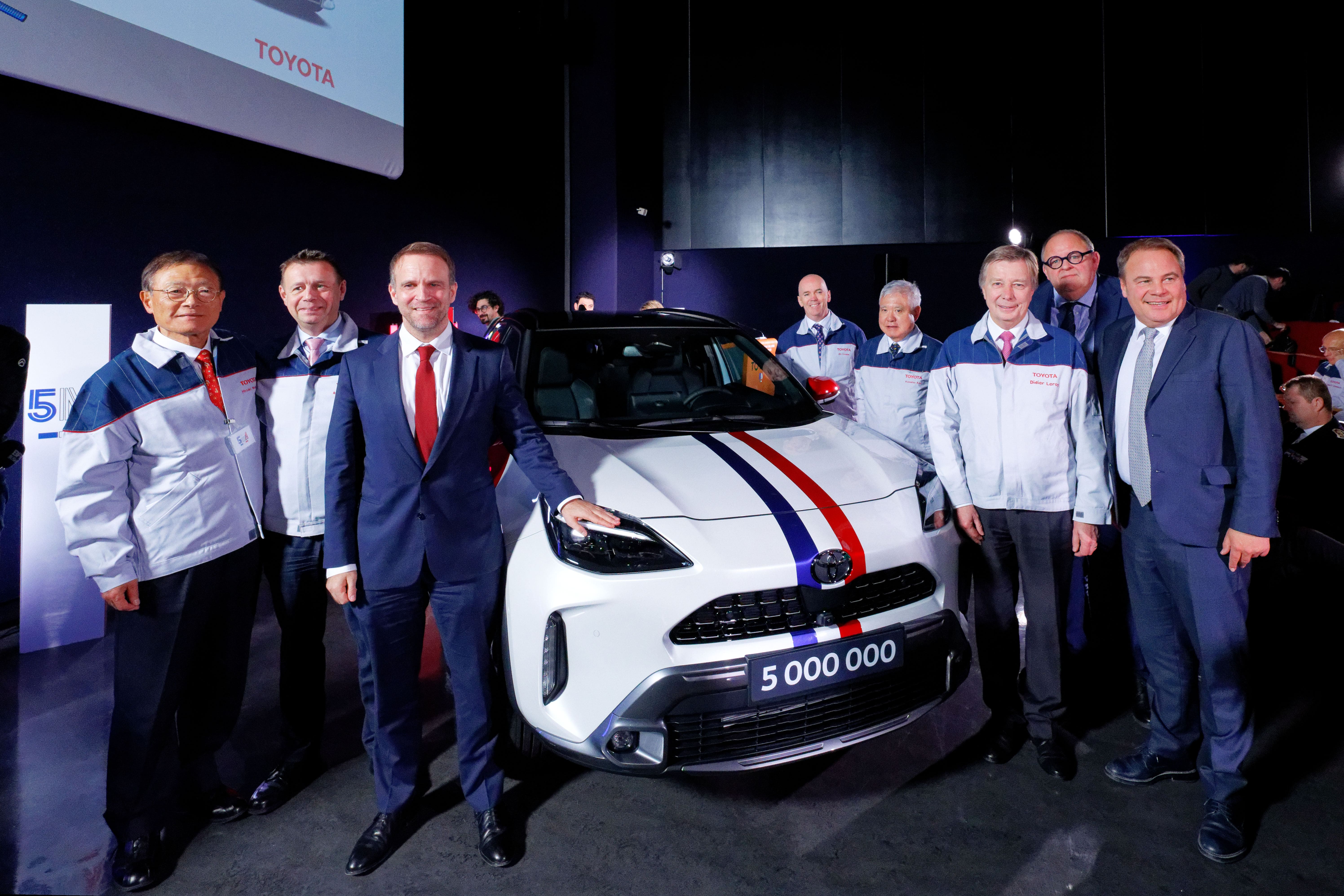 Toyota célèbre ses 5 millions de véhicules produits et stabilise 600 emplois