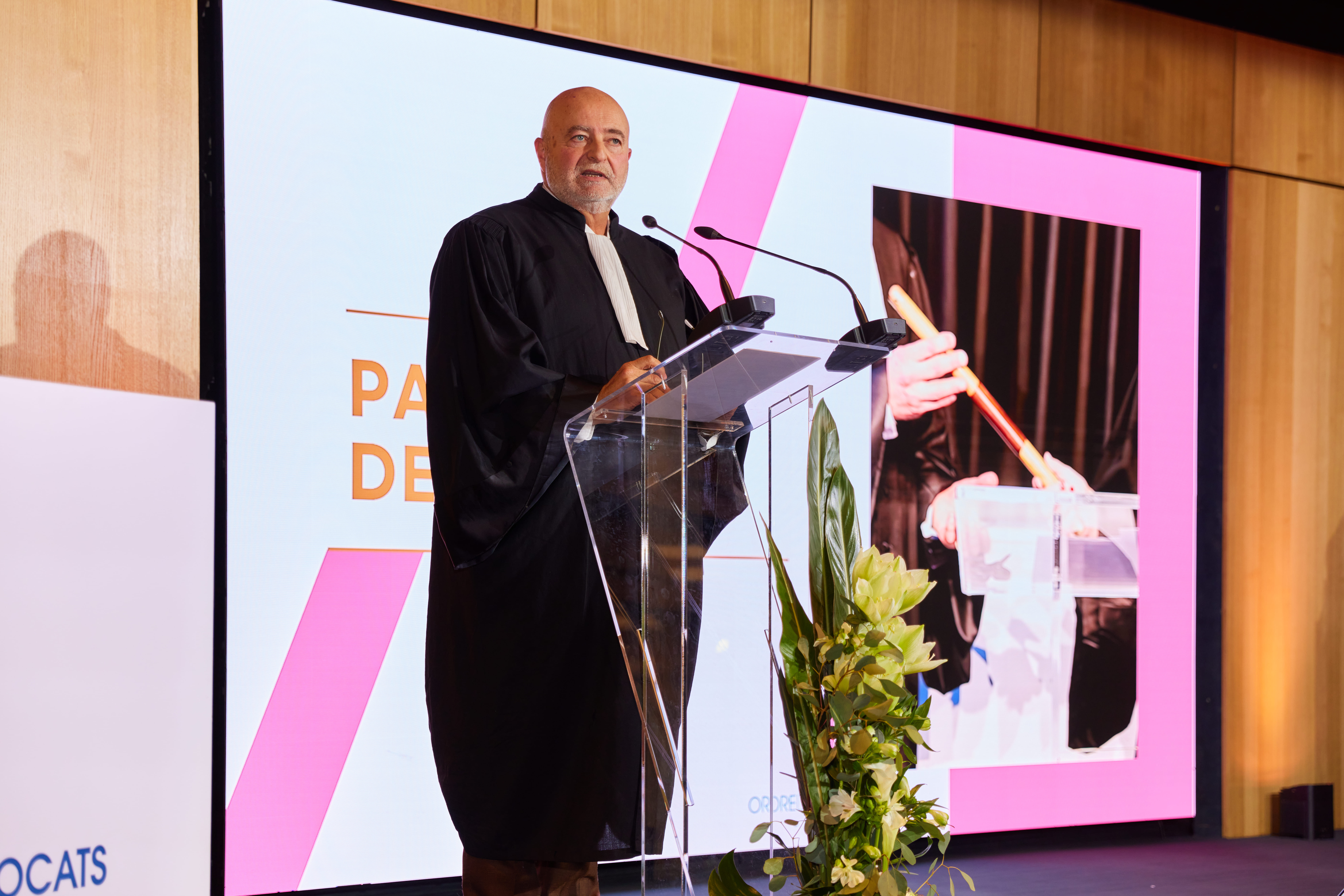 Maître Philippe Simoneau, nouveau bâtonnier de Lille