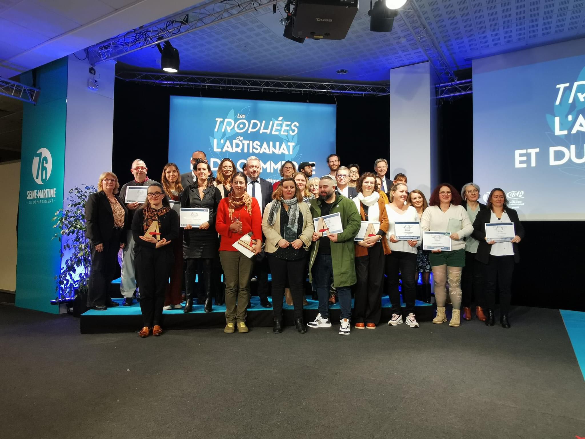 Seine-Maritime : Six entrepreneurs récompensés par les Trophées de l'artisanat