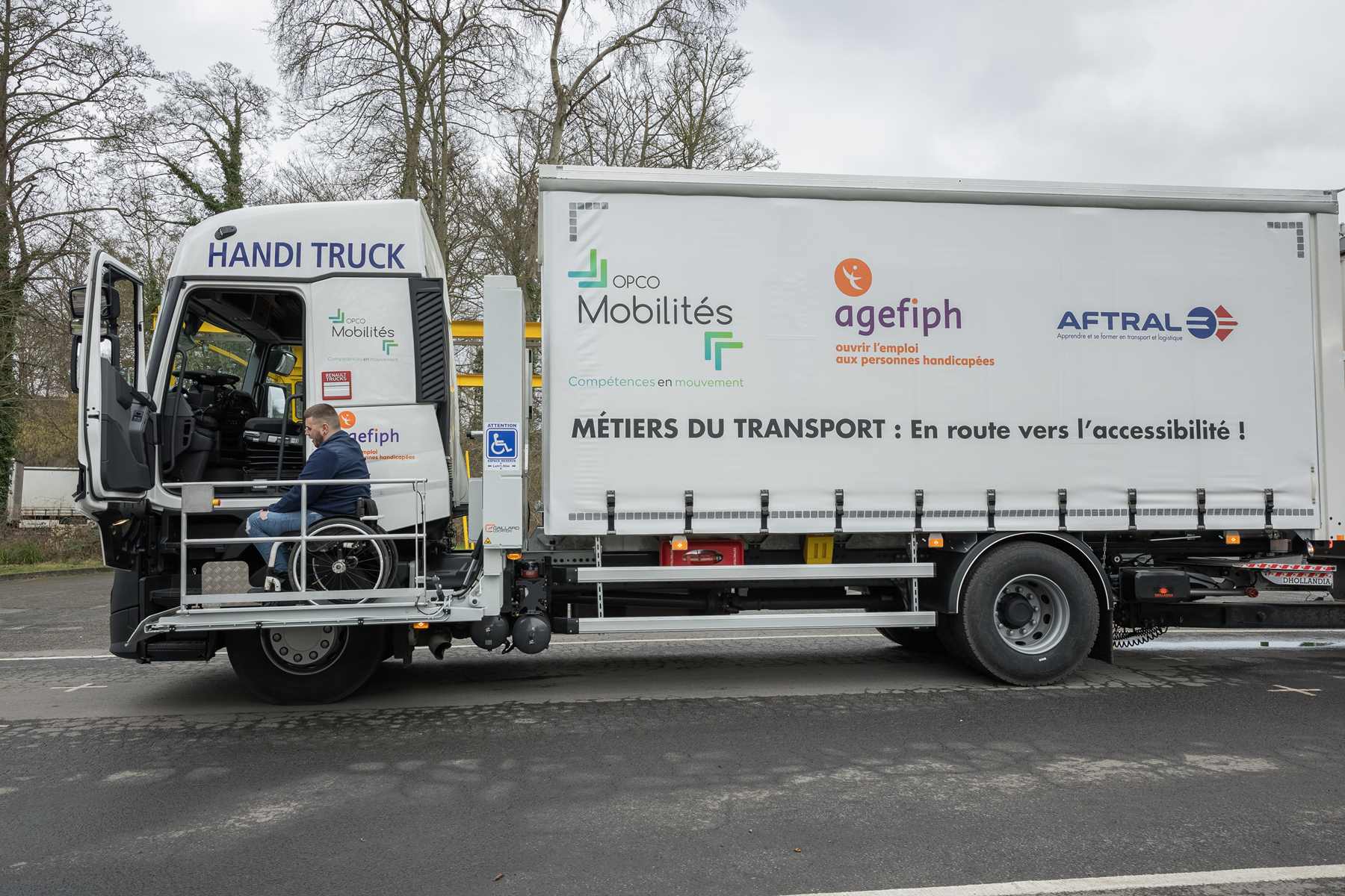 Handi Truck, le nouveau camion-école en service