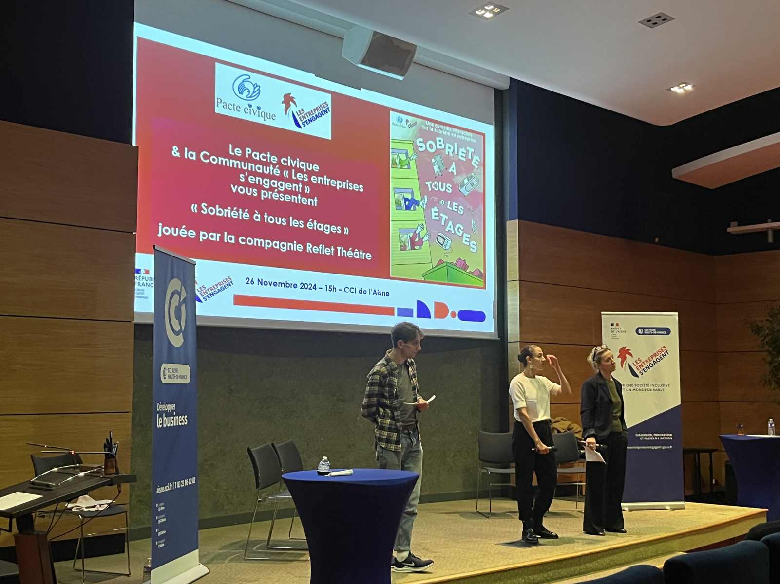 Une comédie pour sensibiliser à la sobriété et à la politique RSE