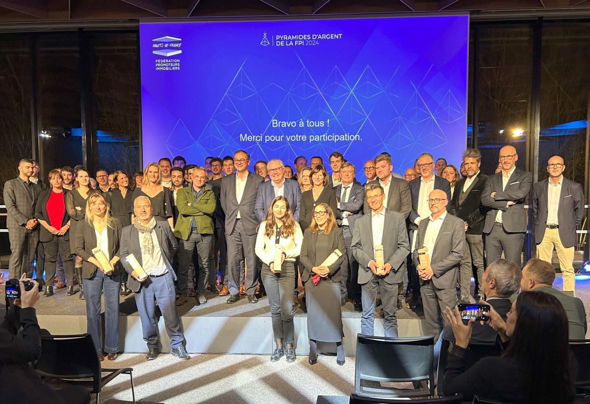 Sept lauréats aux Pyramides d’Argent de l’immobilier des Hauts-de-France 2024 