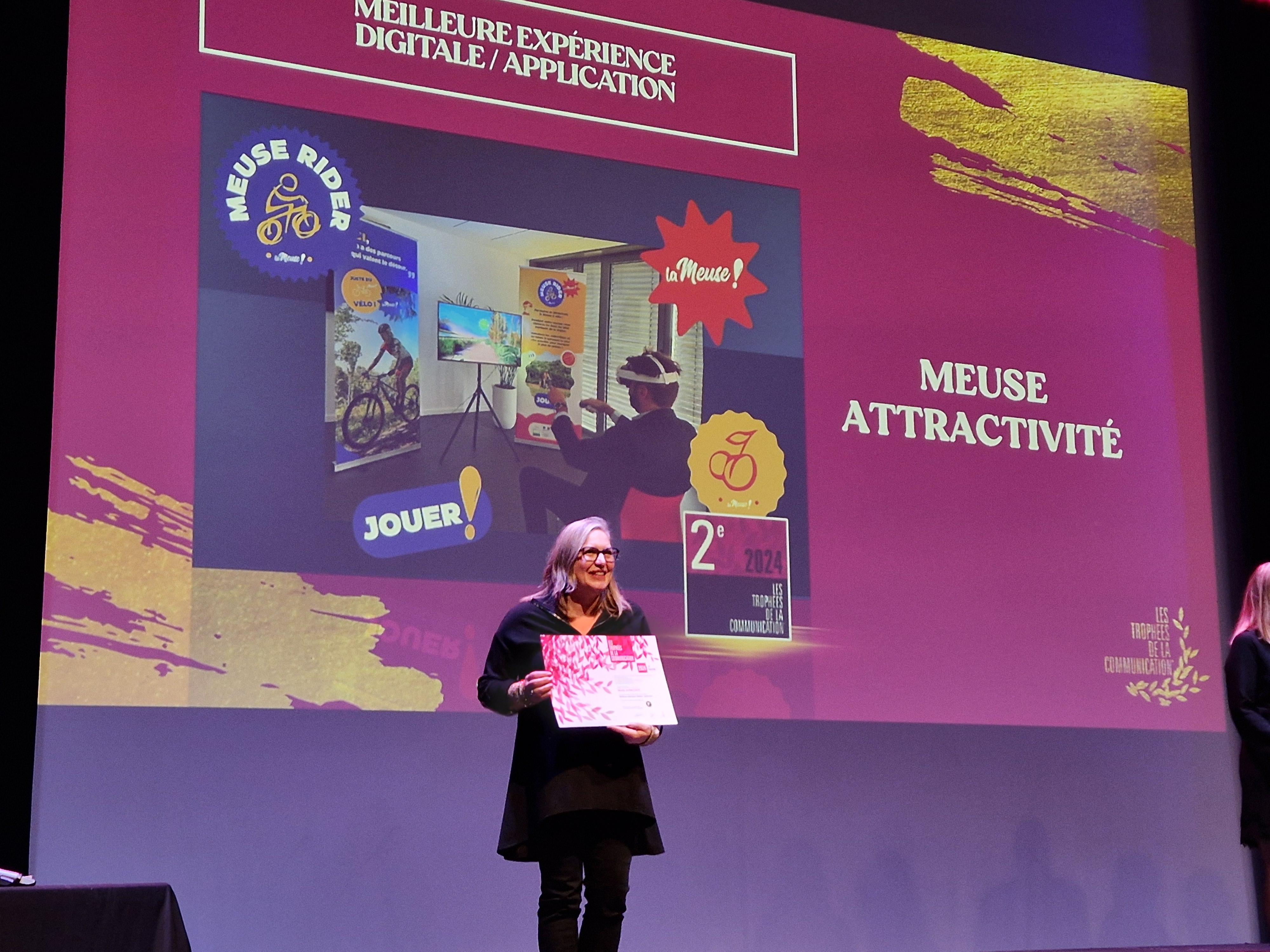 Double consécration pour Meuse Attractivité aux Trophées de la Communication 2024