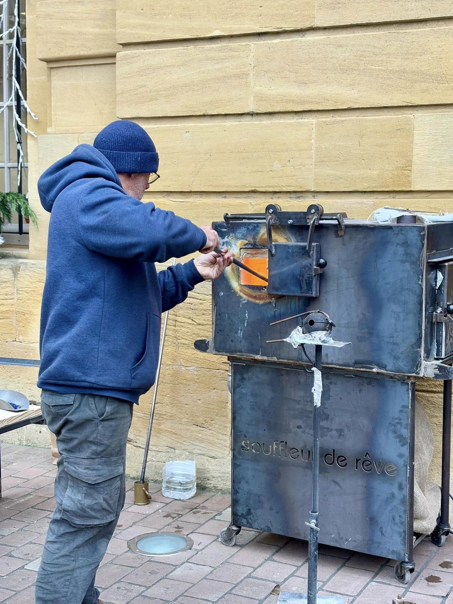 L'animation soufflage qui a montré l'excellence artisanale locale 