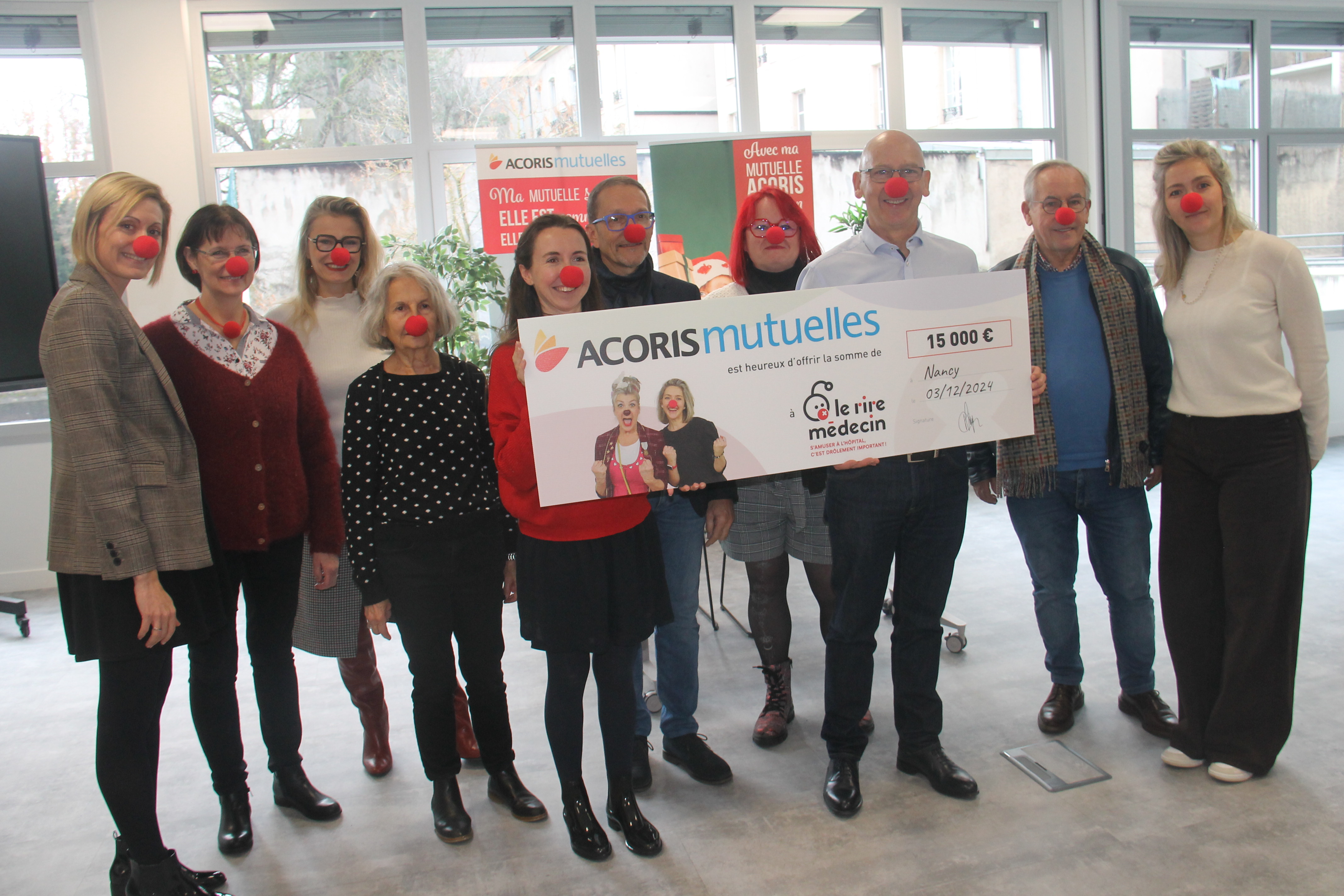 Acoris Mutuelles toujours plus présent pour Le Rire Médecin