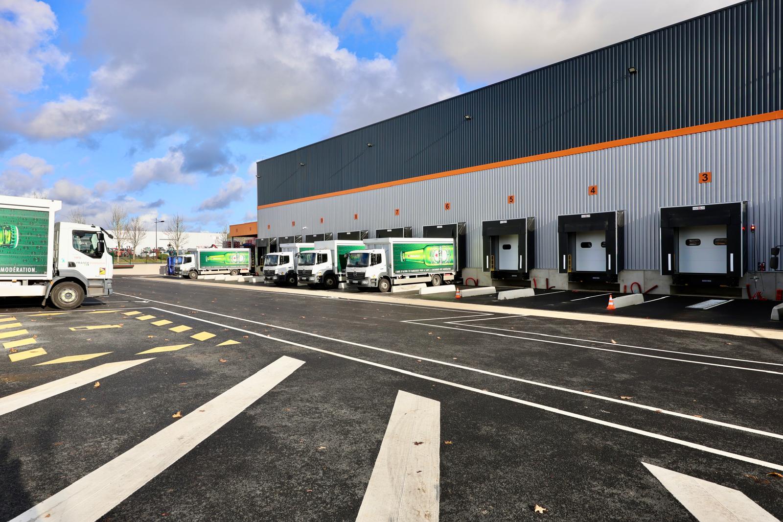 France Boissons inaugure l'un de ses plus grands sites CrossDock à Breuil-le-Sec