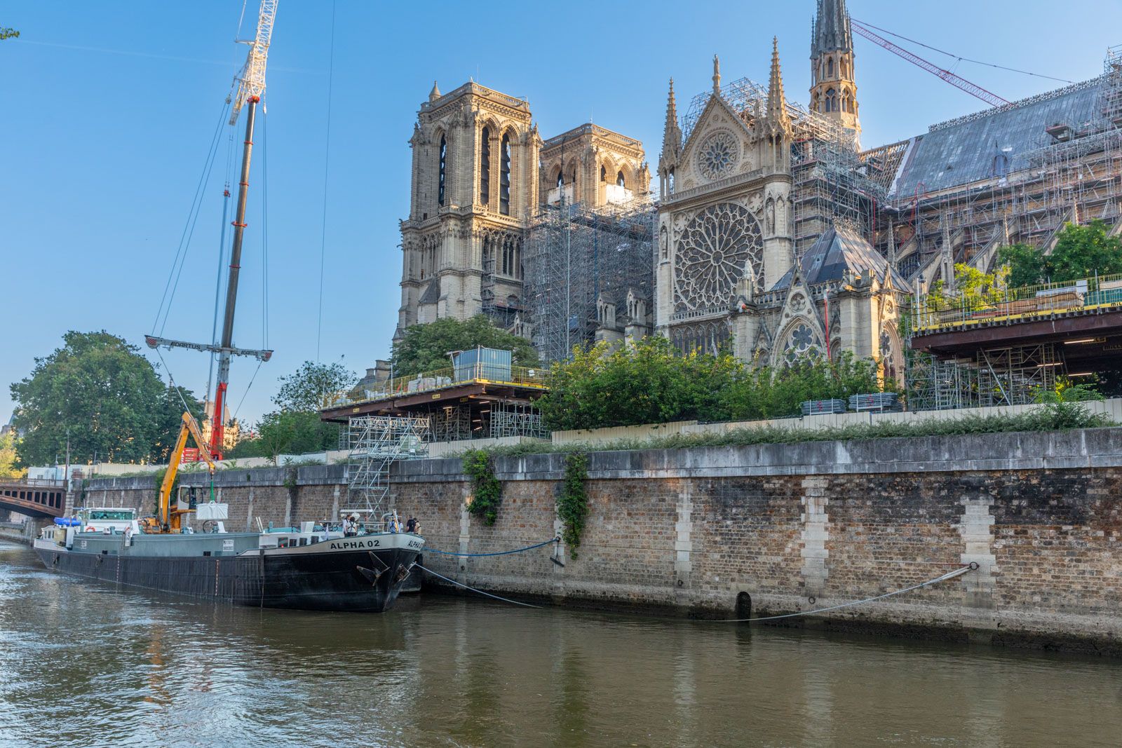 Une entreprise havraise contribue aux travaux de restauration de Notre-Dame de Paris