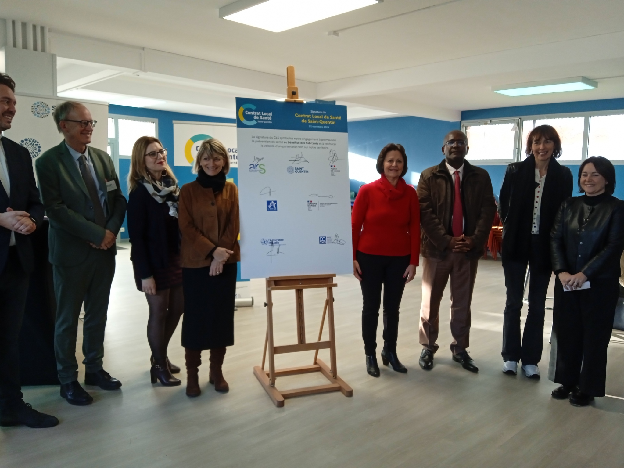 Saint-Quentin : la ville et les partenaires renouvellent le Contrat local de santé