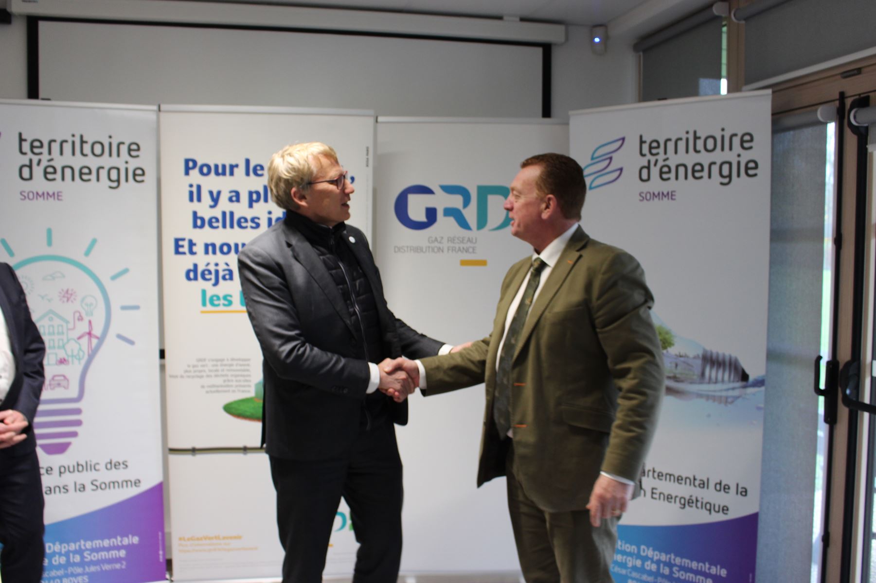 Le gaz vert au centre du nouvel accord TE 80 / GRDF