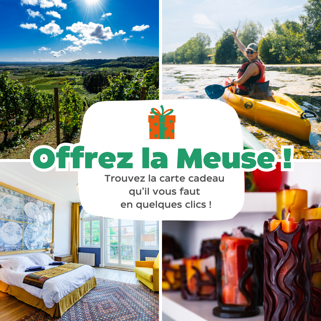 Une carte cadeau pour découvrir la Meuse