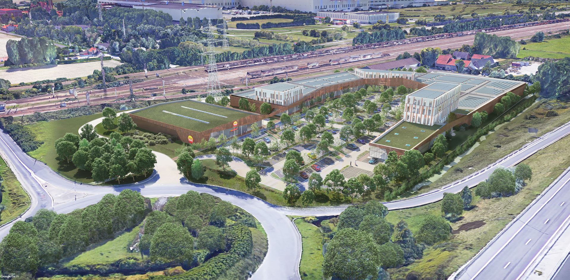 Grande-Synthe : 14 000 m2 d’activités commerciales et de services sur une friche industrielle