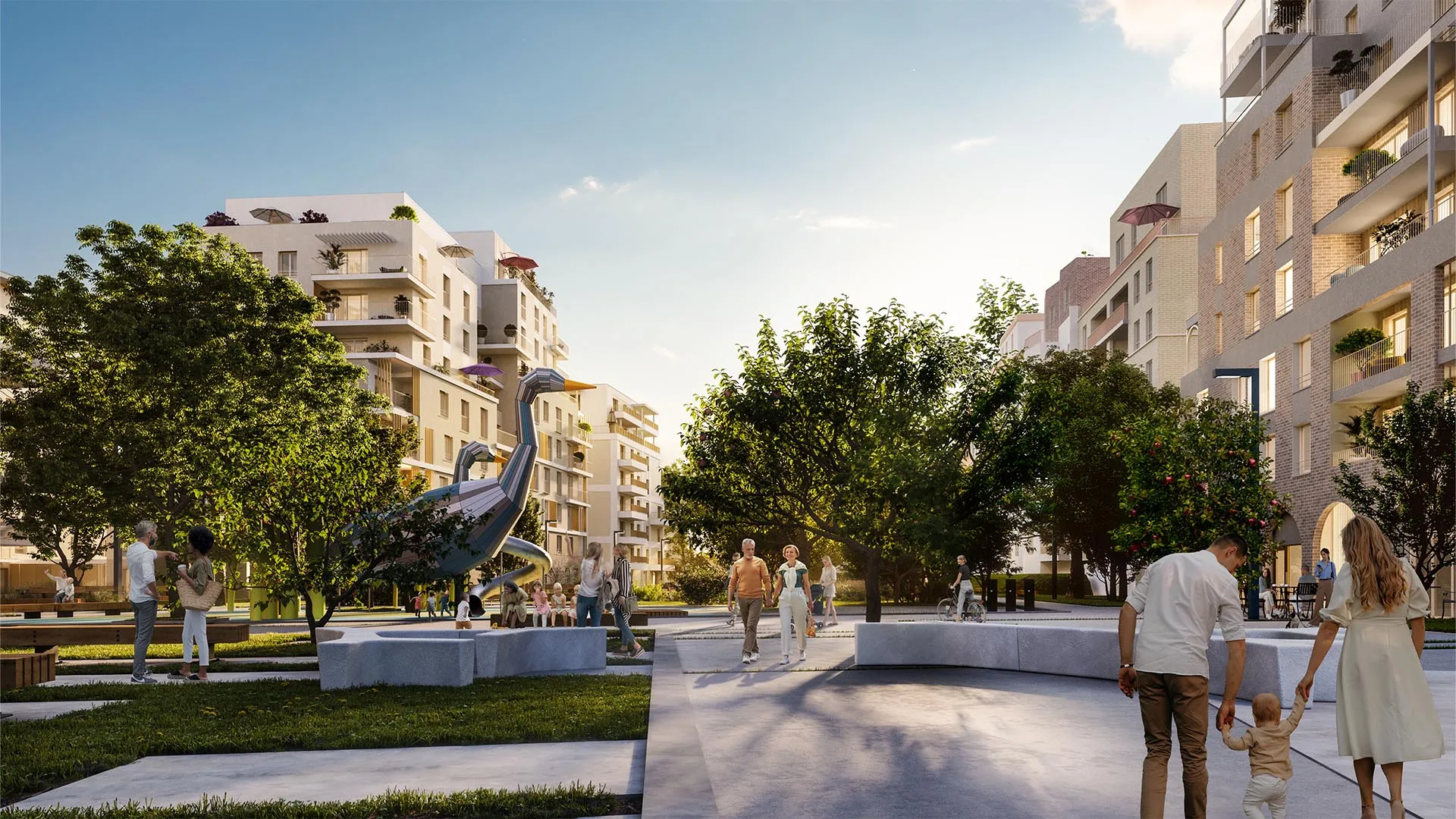 A Rouen, les travaux du nouvel écoquartier Blossom Park sont lancés