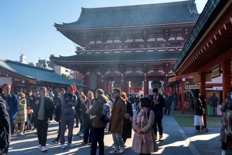 Japon: affluence record de touristes étrangers en 2024, dopée par un yen faible