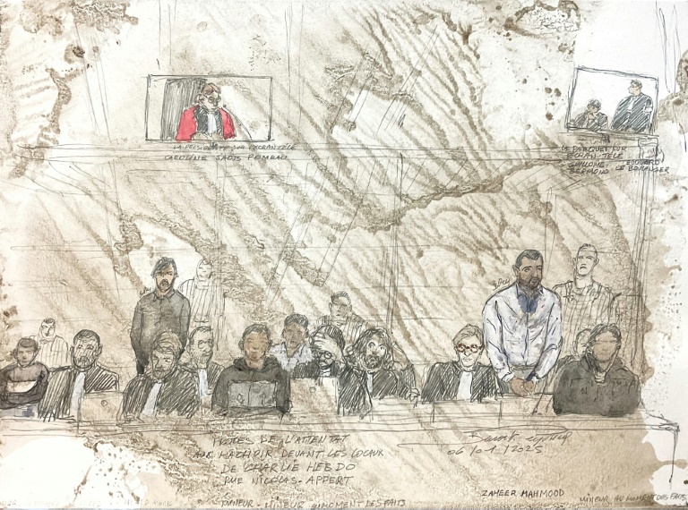 Trente ans de prison requis contre l'assaillant de l'attaque au hachoir visant Charlie Hebdo