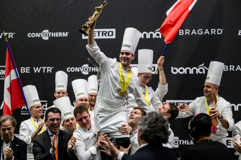 La France et Paul Marcon décrochent le Bocuse d'Or à Lyon