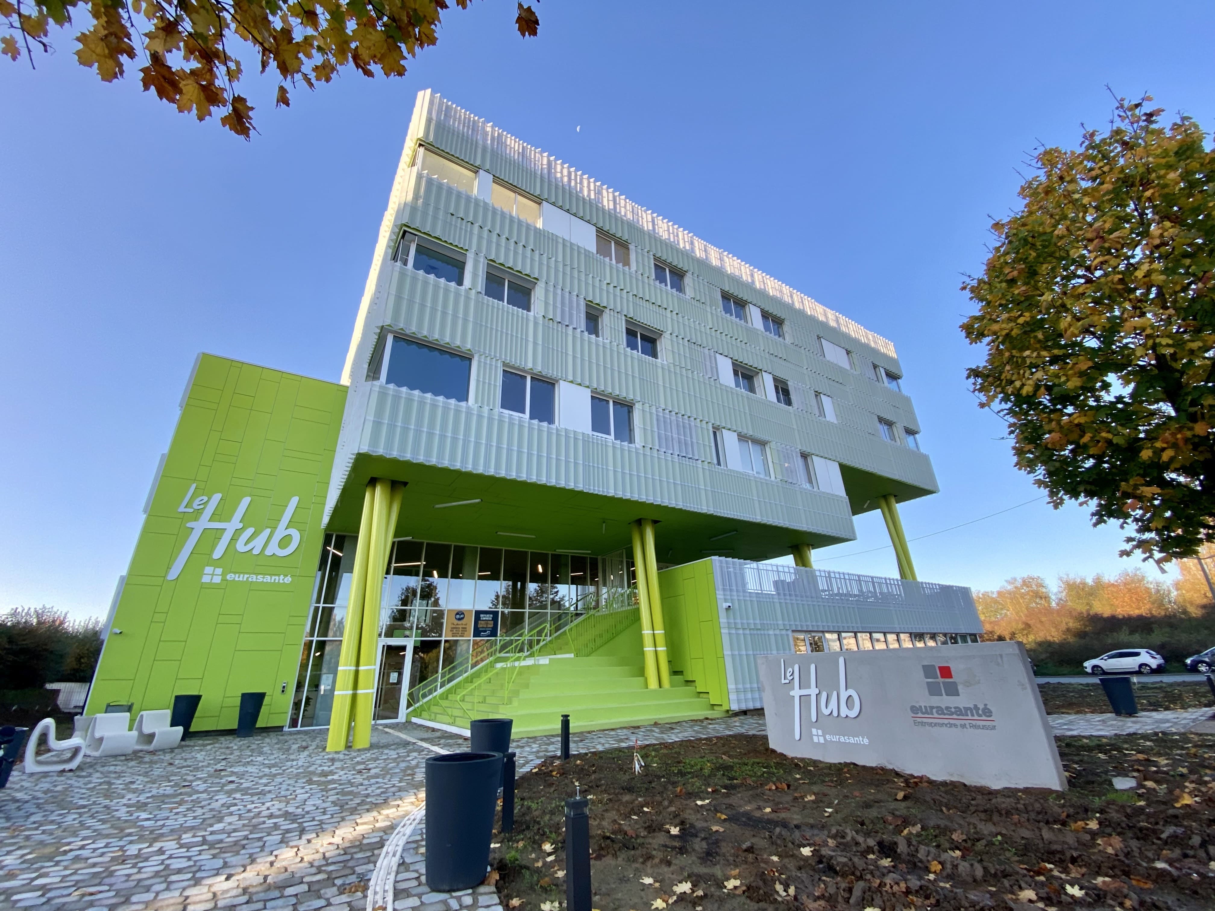 Le Hub Eurasanté, un bâtiment fédérateur de la filière santé régionale