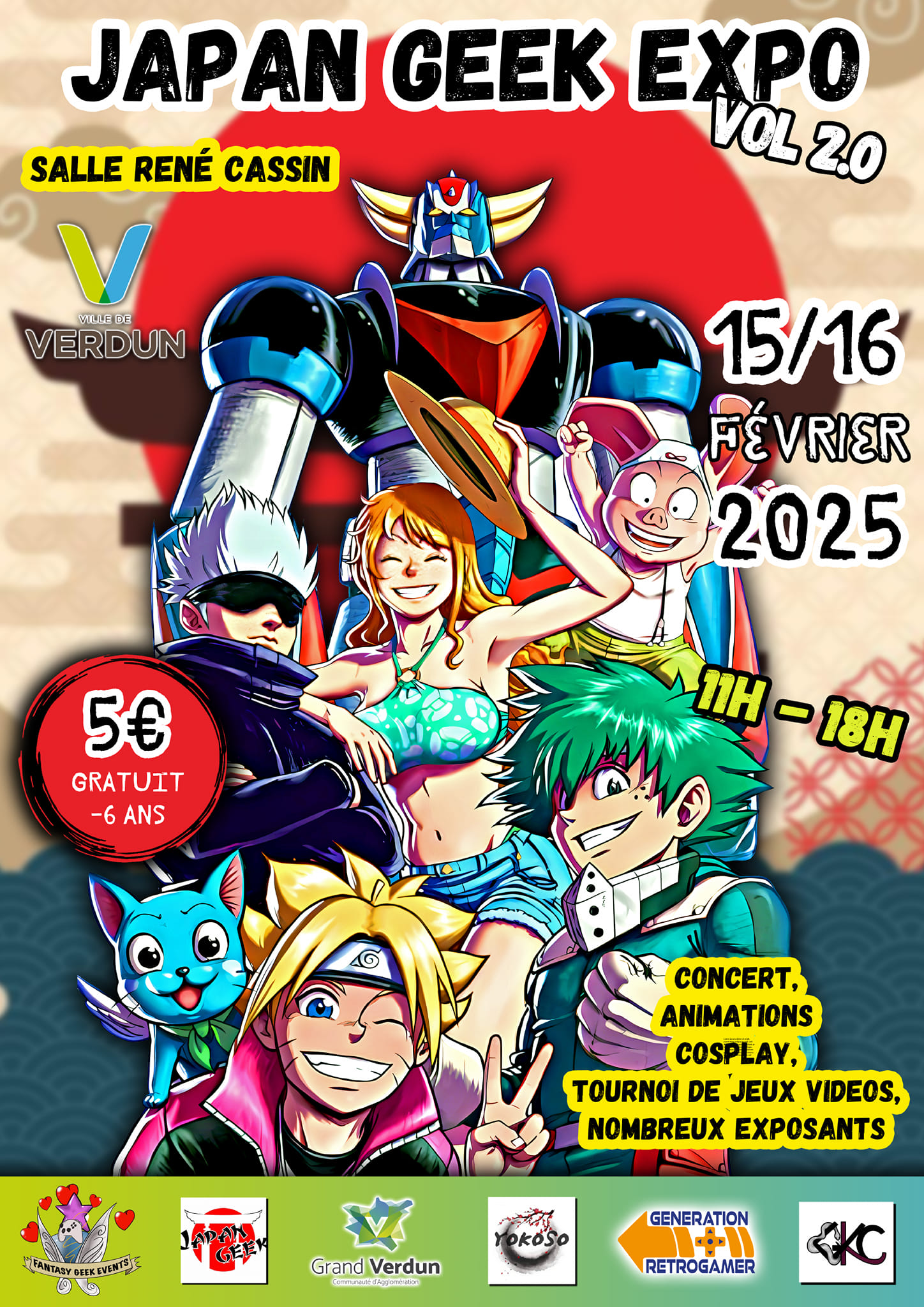 Japan Geek Expo Vol. 2.0 : La culture geek s’invite à Verdun