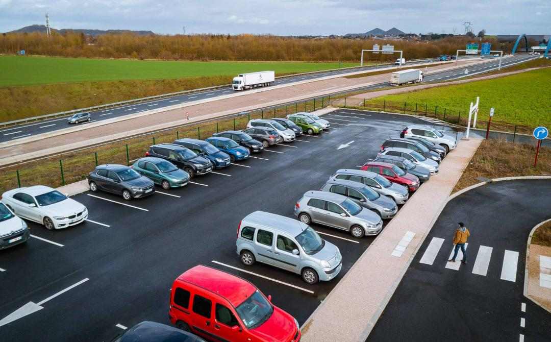 Château-Thierry : Un parking de covoiturage plus grand près de l’autoroute A4