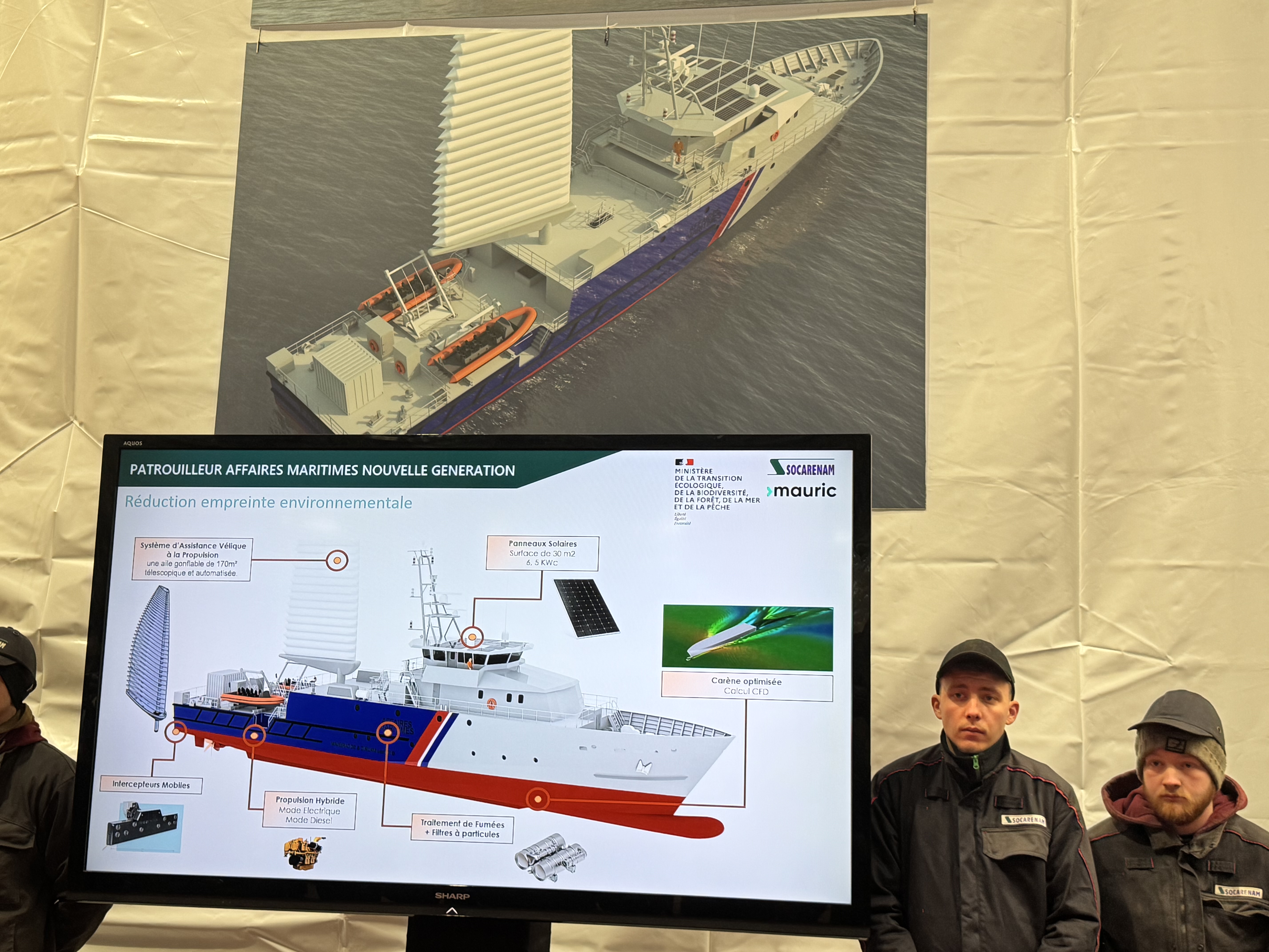 La Socarenam lance la construction d'un patrouilleur nouvelle génération