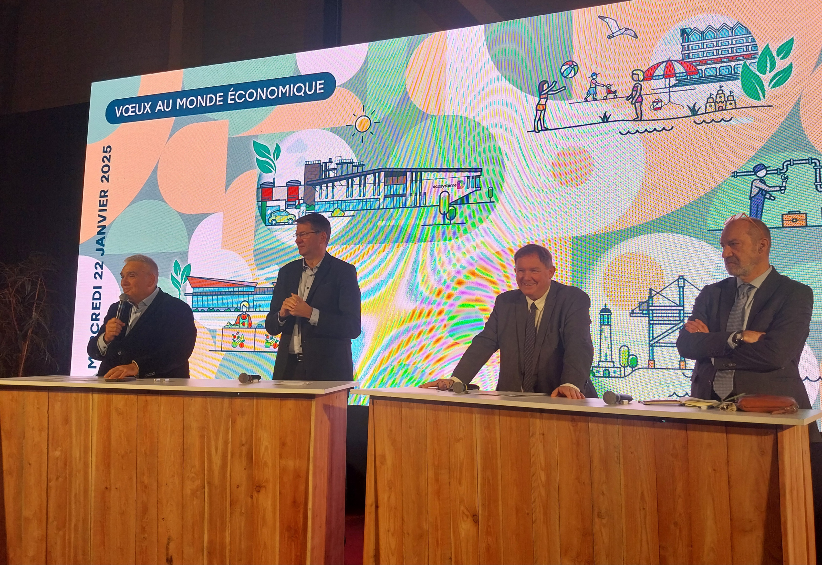 Vœux au monde économique dunkerquois : vigilance, mais surtout optimisme et fierté