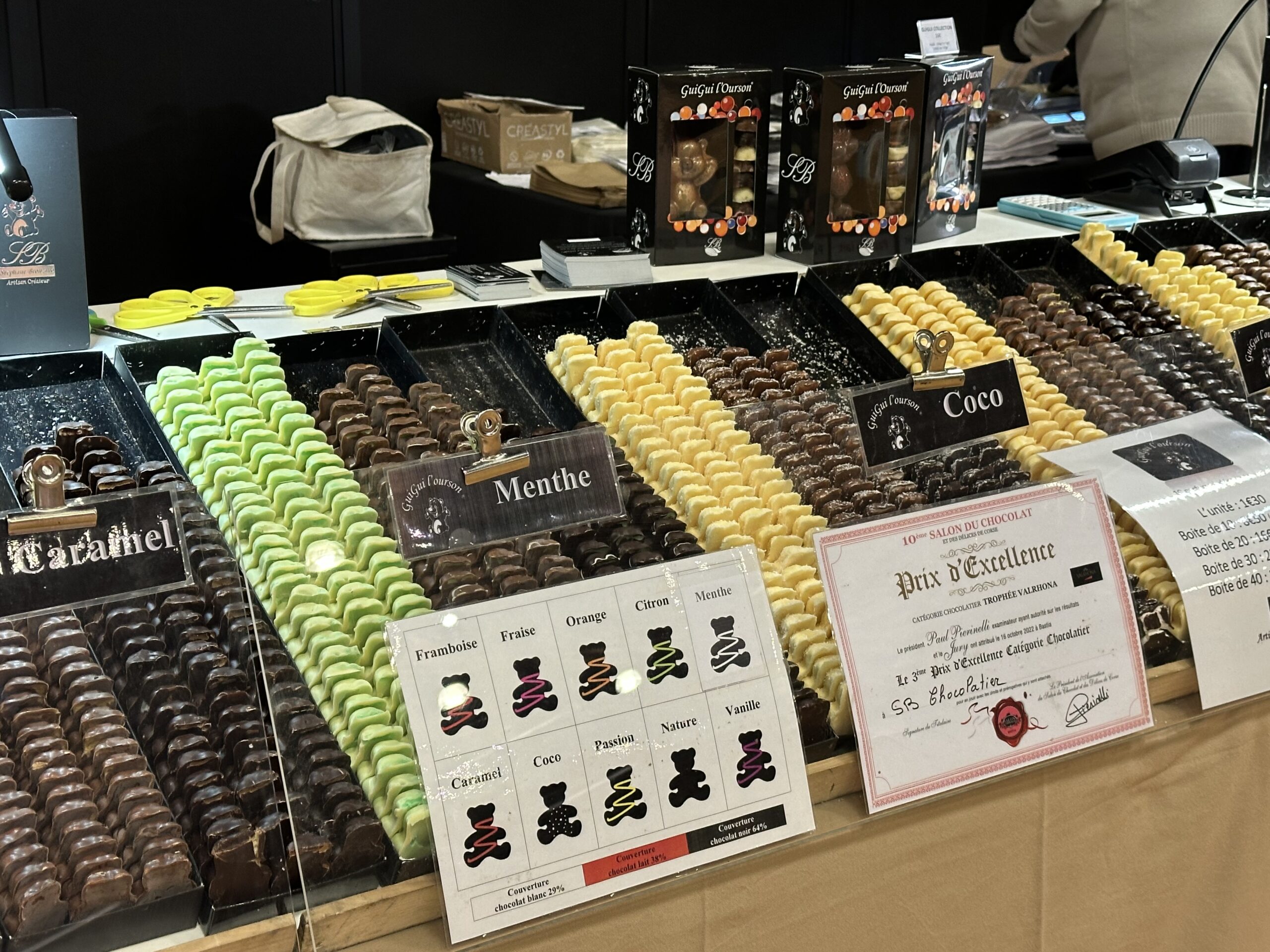 Le Salon du Chocolat a attiré de nombreux autunois